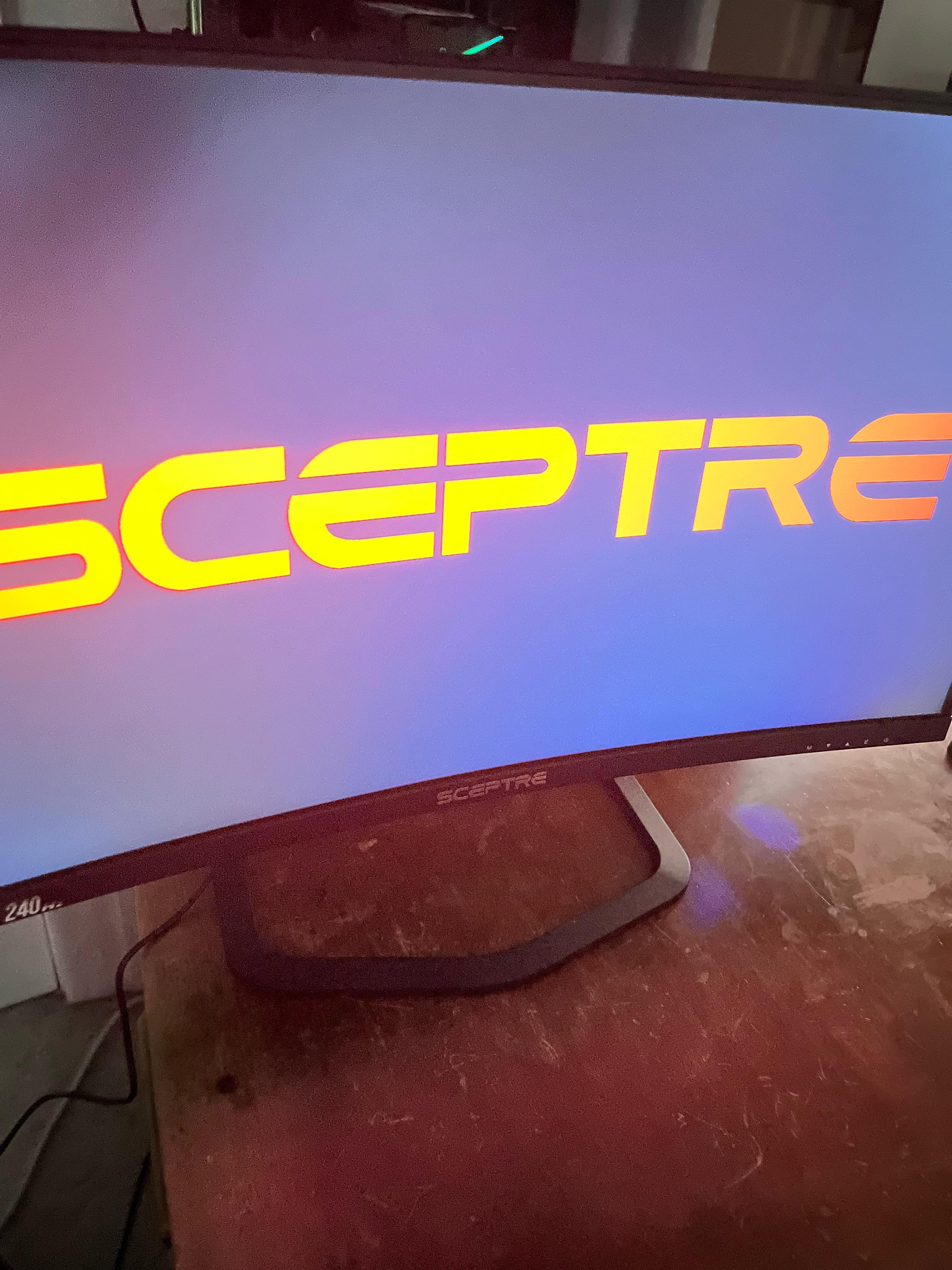 Anyone know why my moniter is flickering on and off with this screen