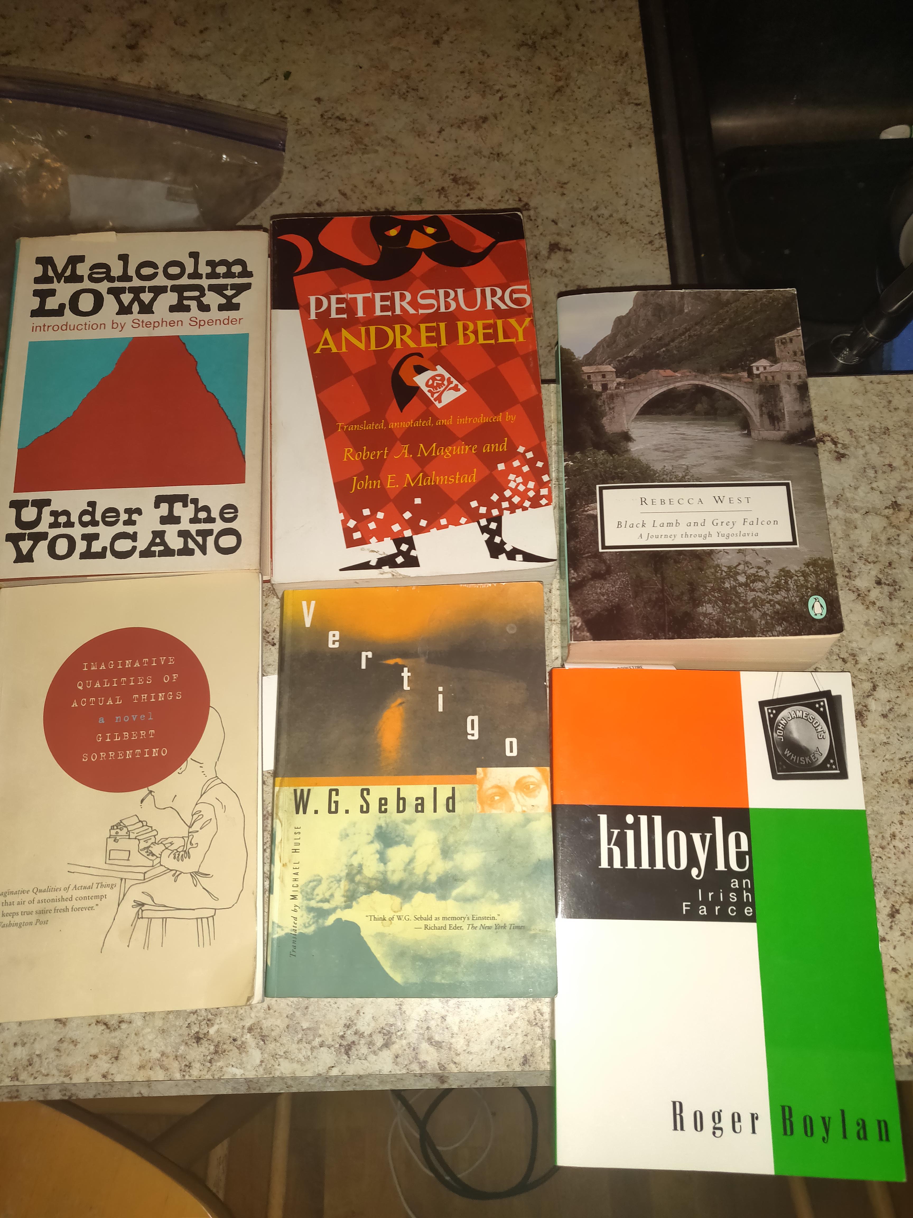 From Rodney's Bookstore, Cambridge MA. 17! Cleaned up at a sale. r