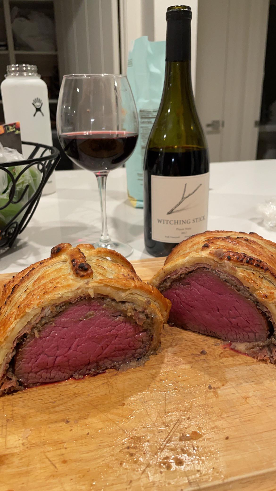 Beef Wellington I made in my Sous Vide. Recipe from Guga Foods. I use