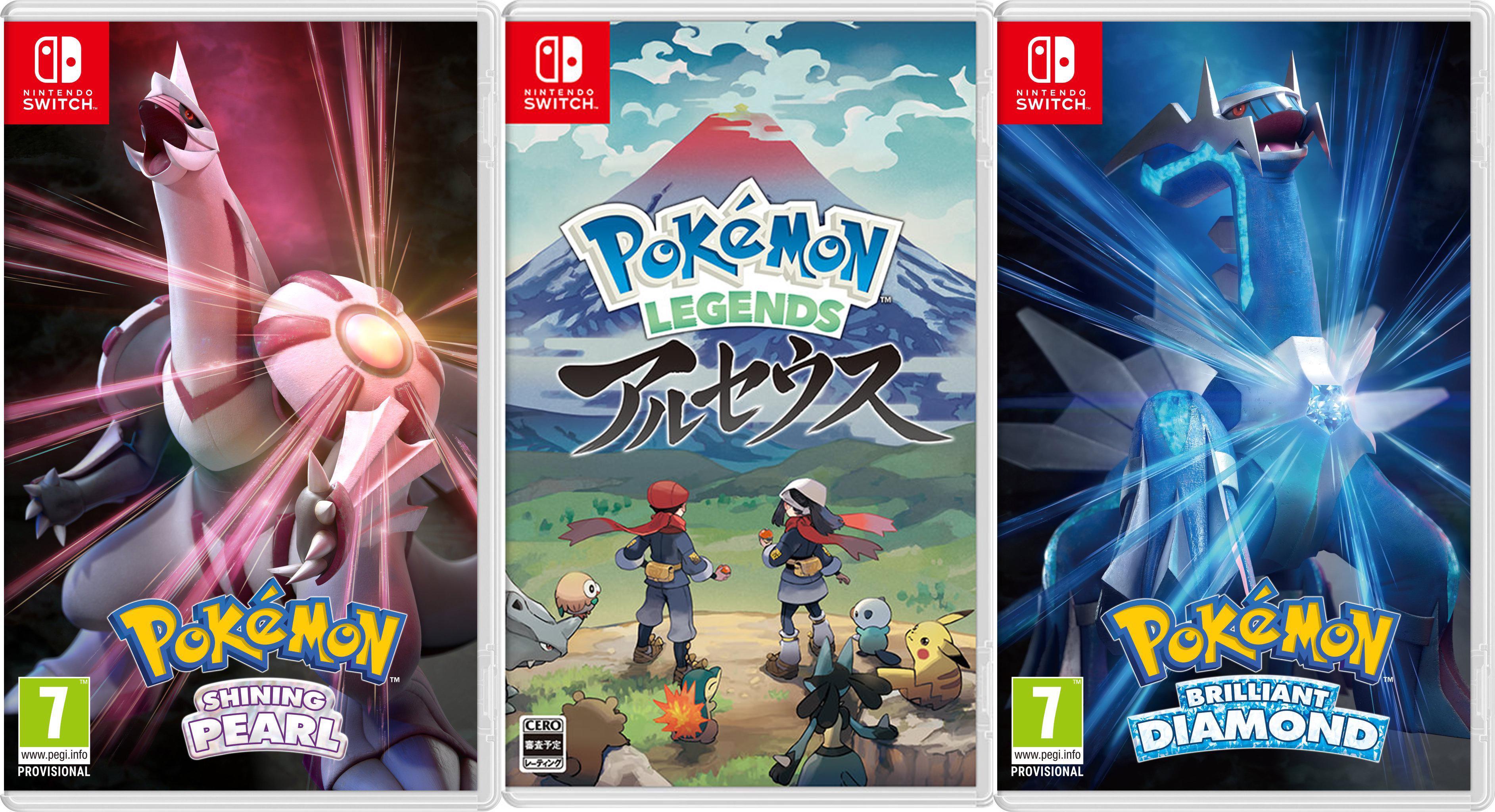 Official Box Art covers for games, Pokèmon Legends Arceus