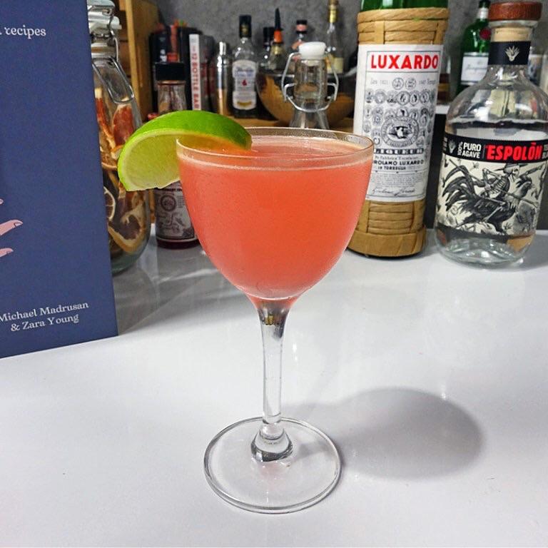 A tequila riff on the Hemingway Daiquiri r/cocktails