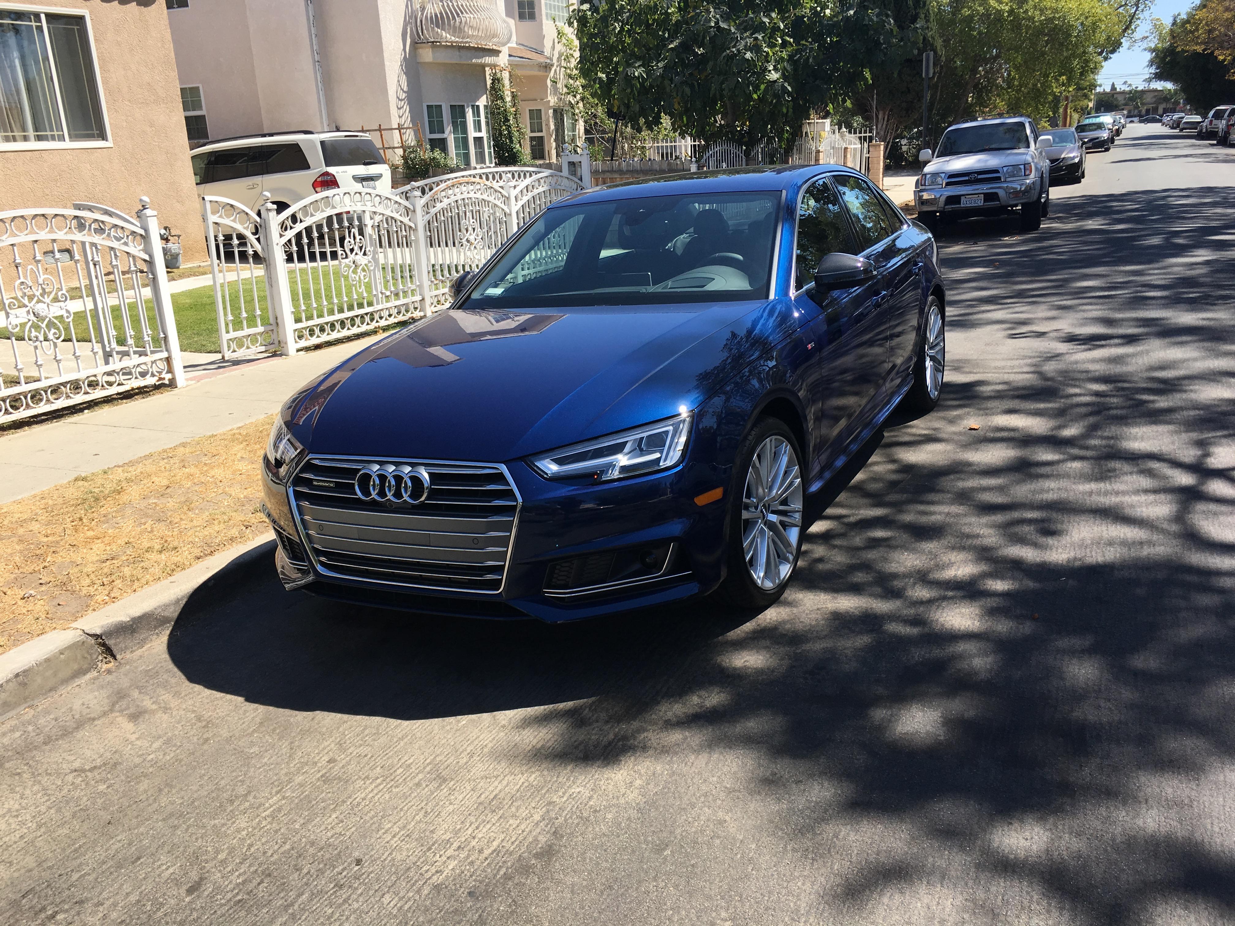 Decided to trade up to a '17 A4 this week. I don't think I've ever