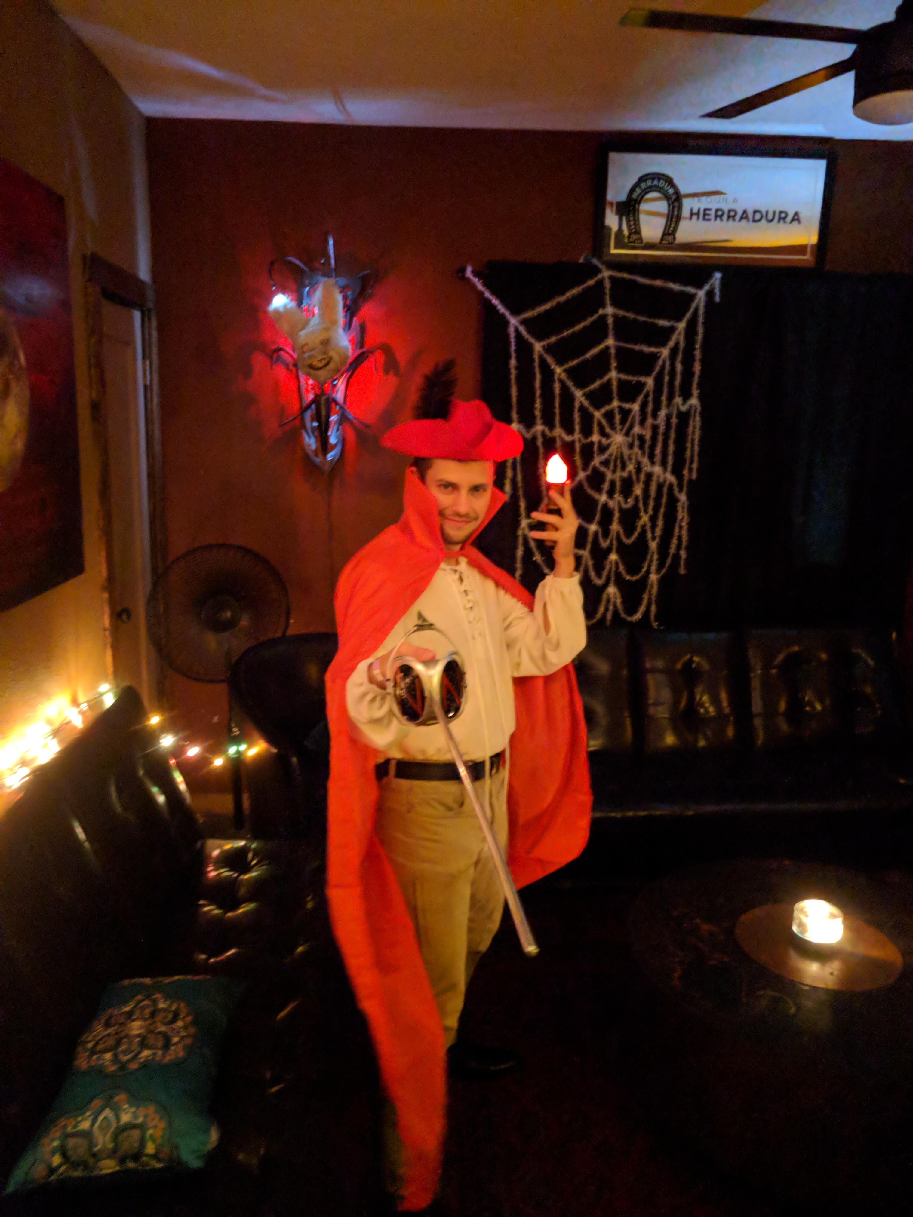 My quick RDM costume for Halloween this past weekend ffxiv