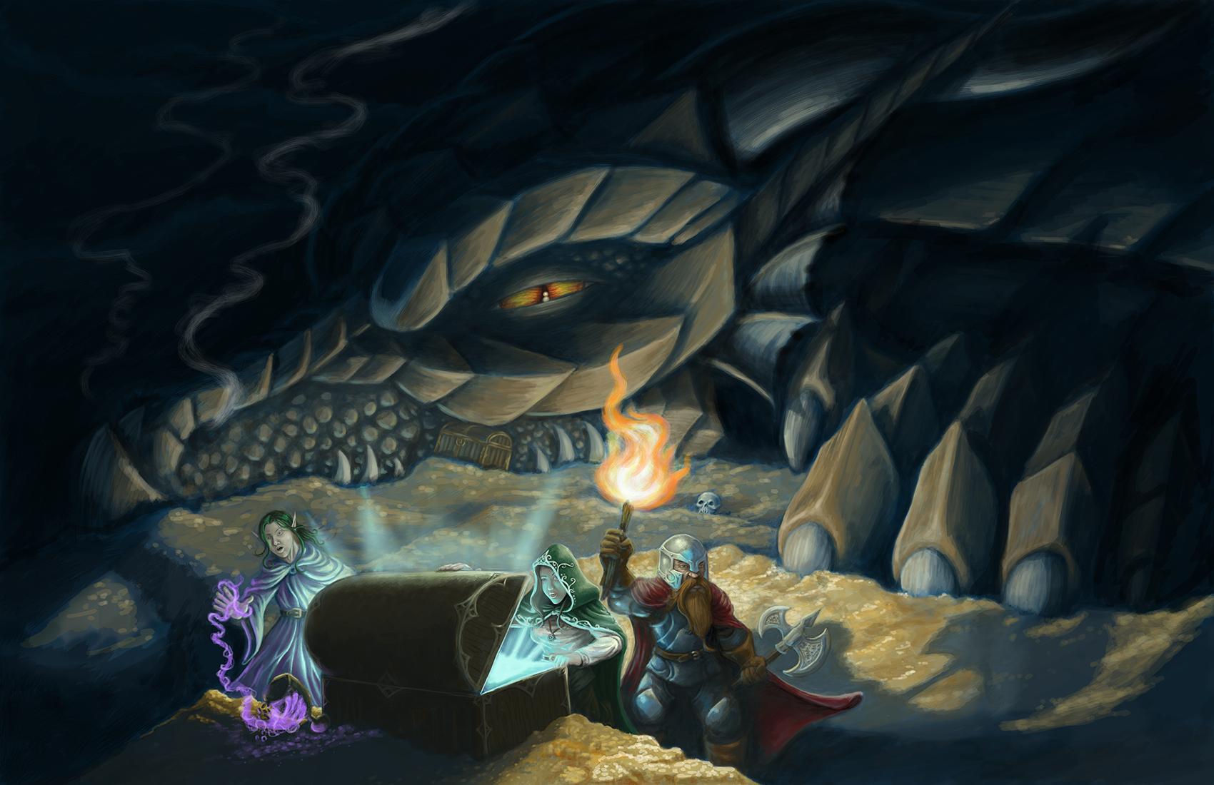 Waking the Dragon FantasyArt