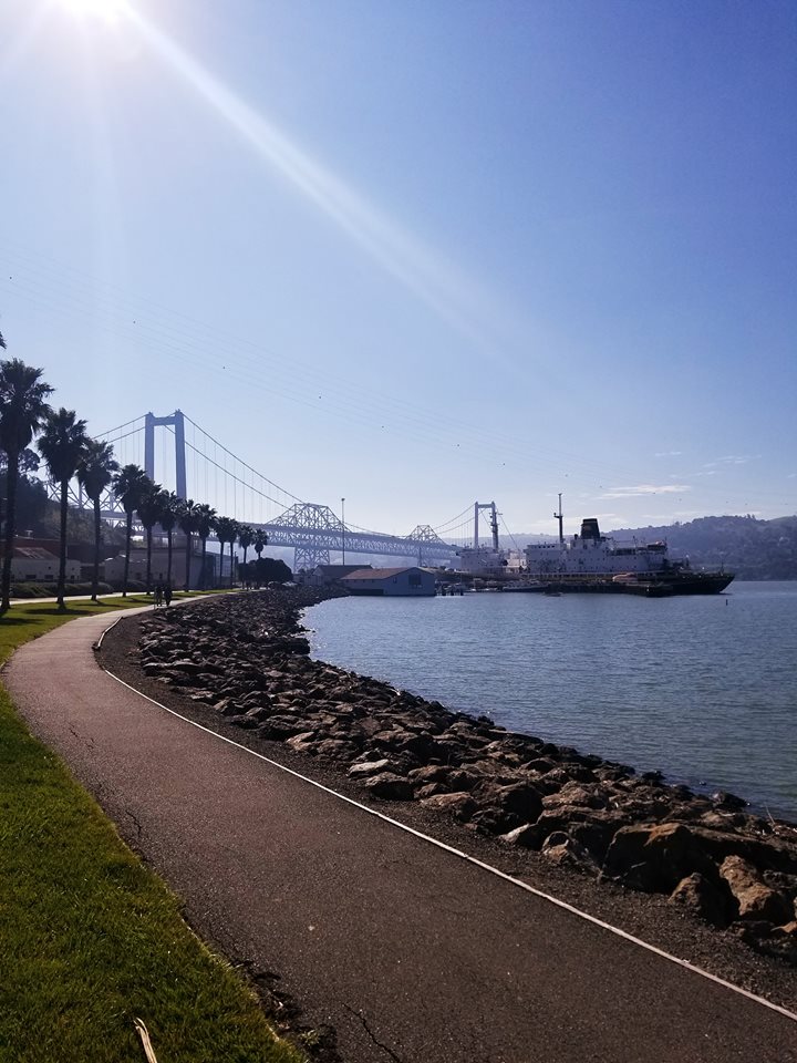 Photo I took while on my morning job along the southern shore of