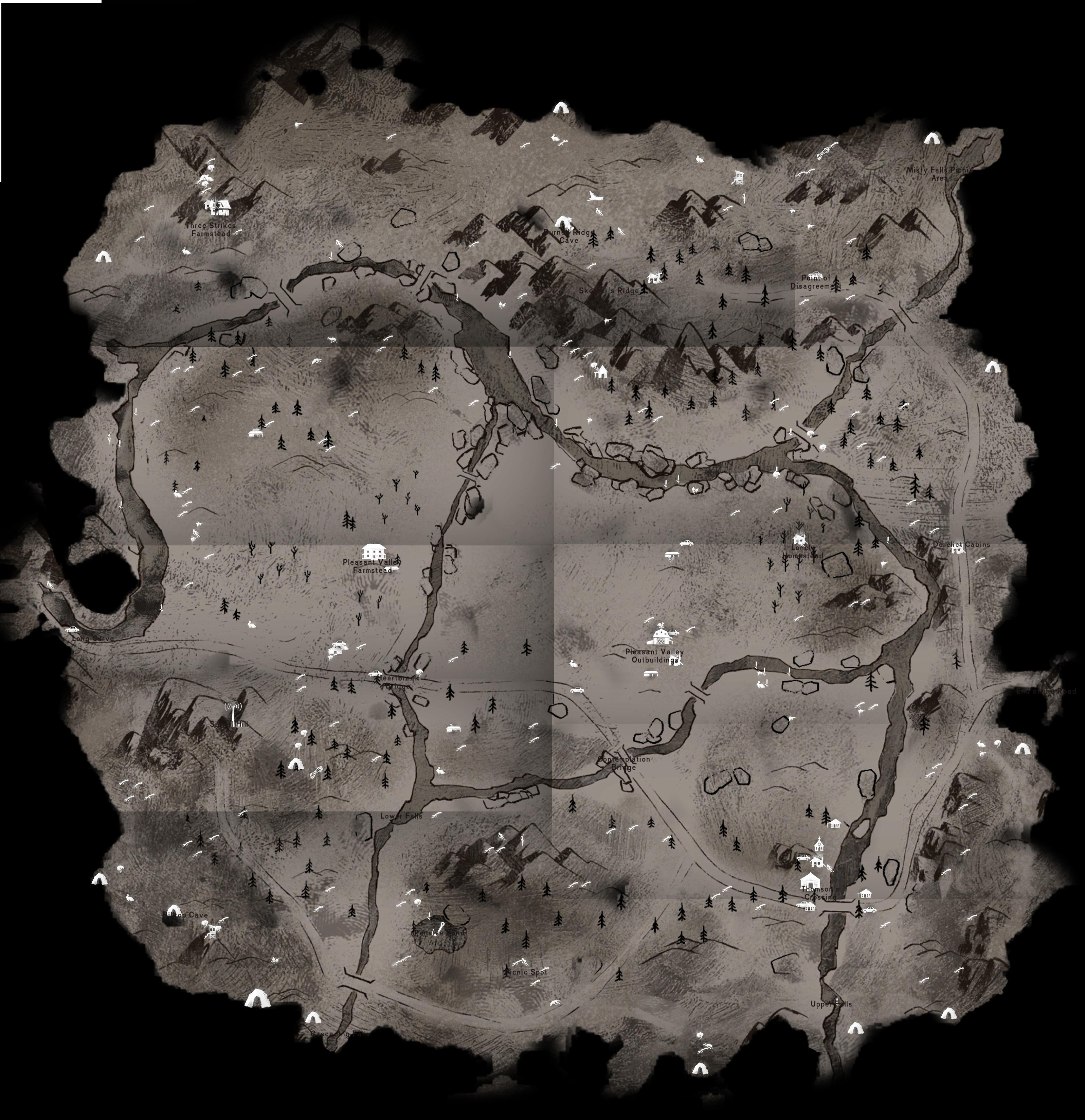 I've mapped out and put together the complete zoomedin map of Pleasant