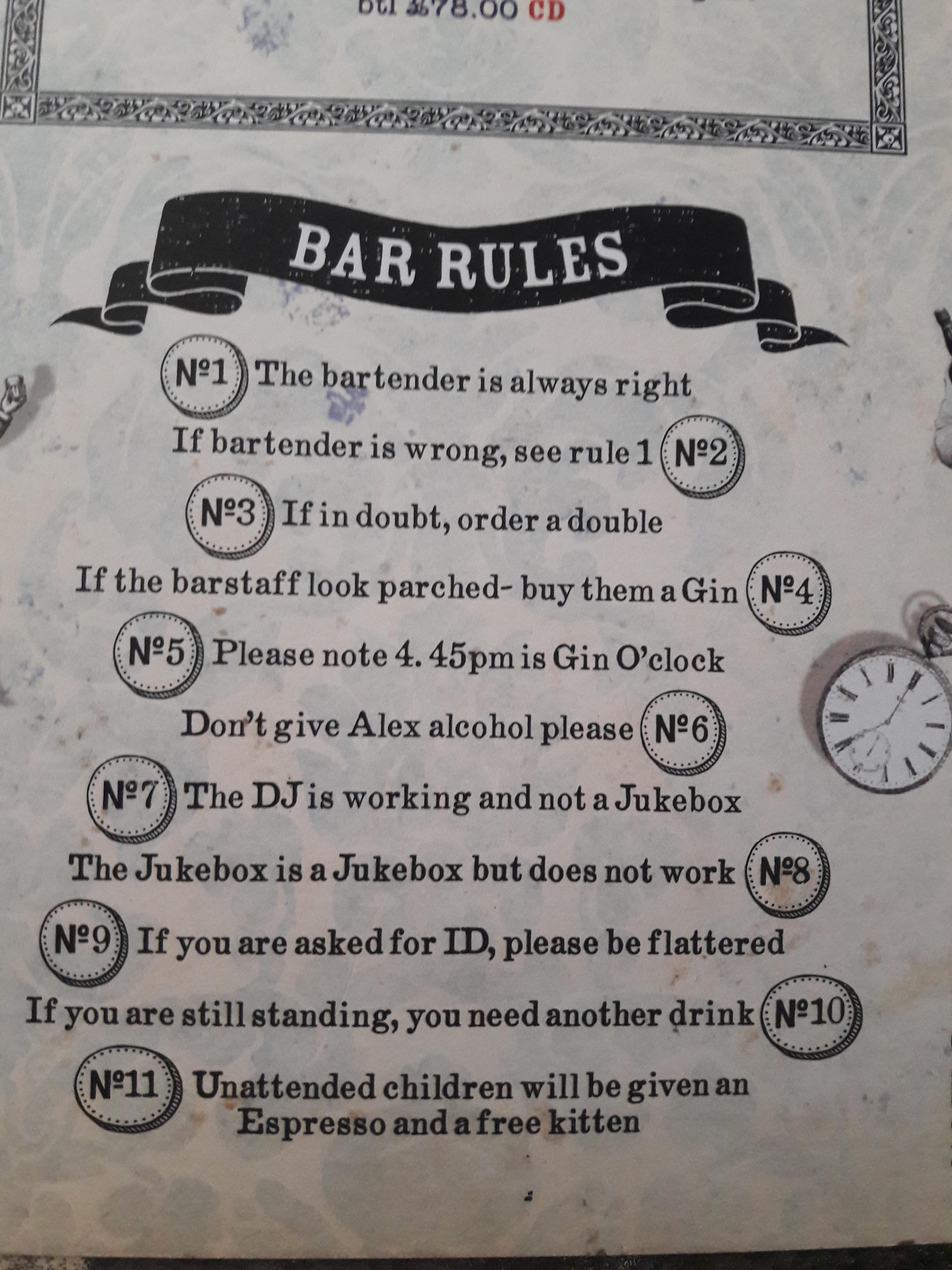 1 best u/ferndance images on Pholder These rules at a bar in Carlisle