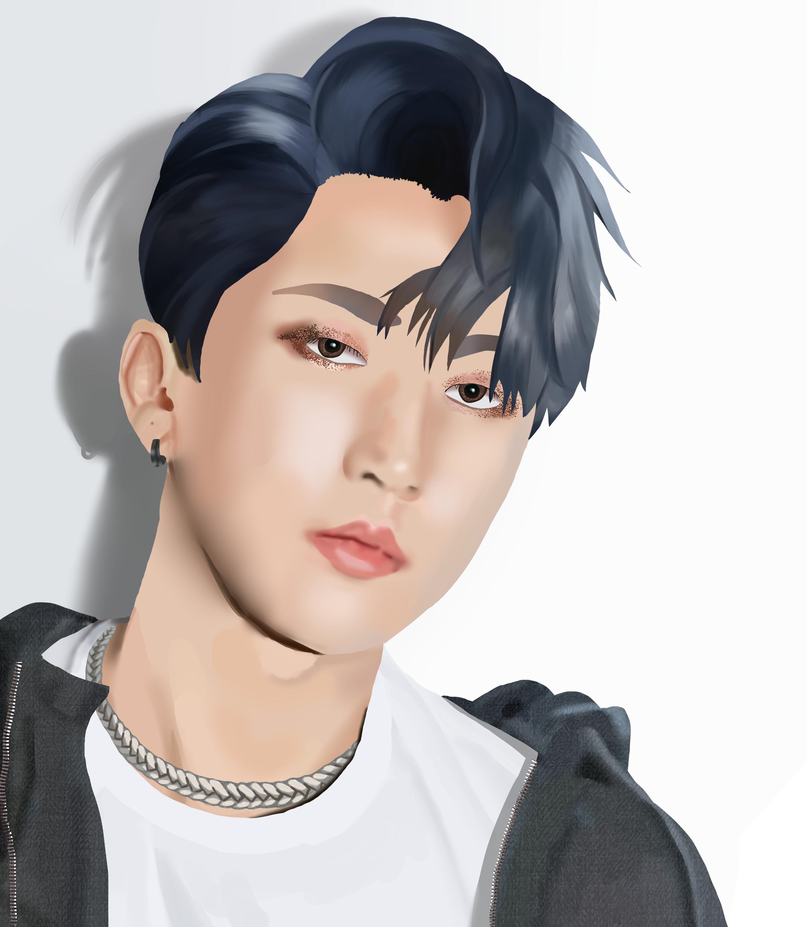 Fan art of Changbin by me ) r/straykids