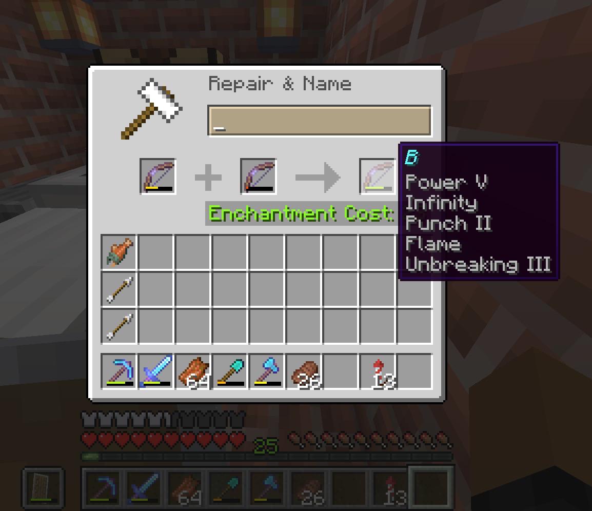 Someone help me name my new bow. r/Minecraft