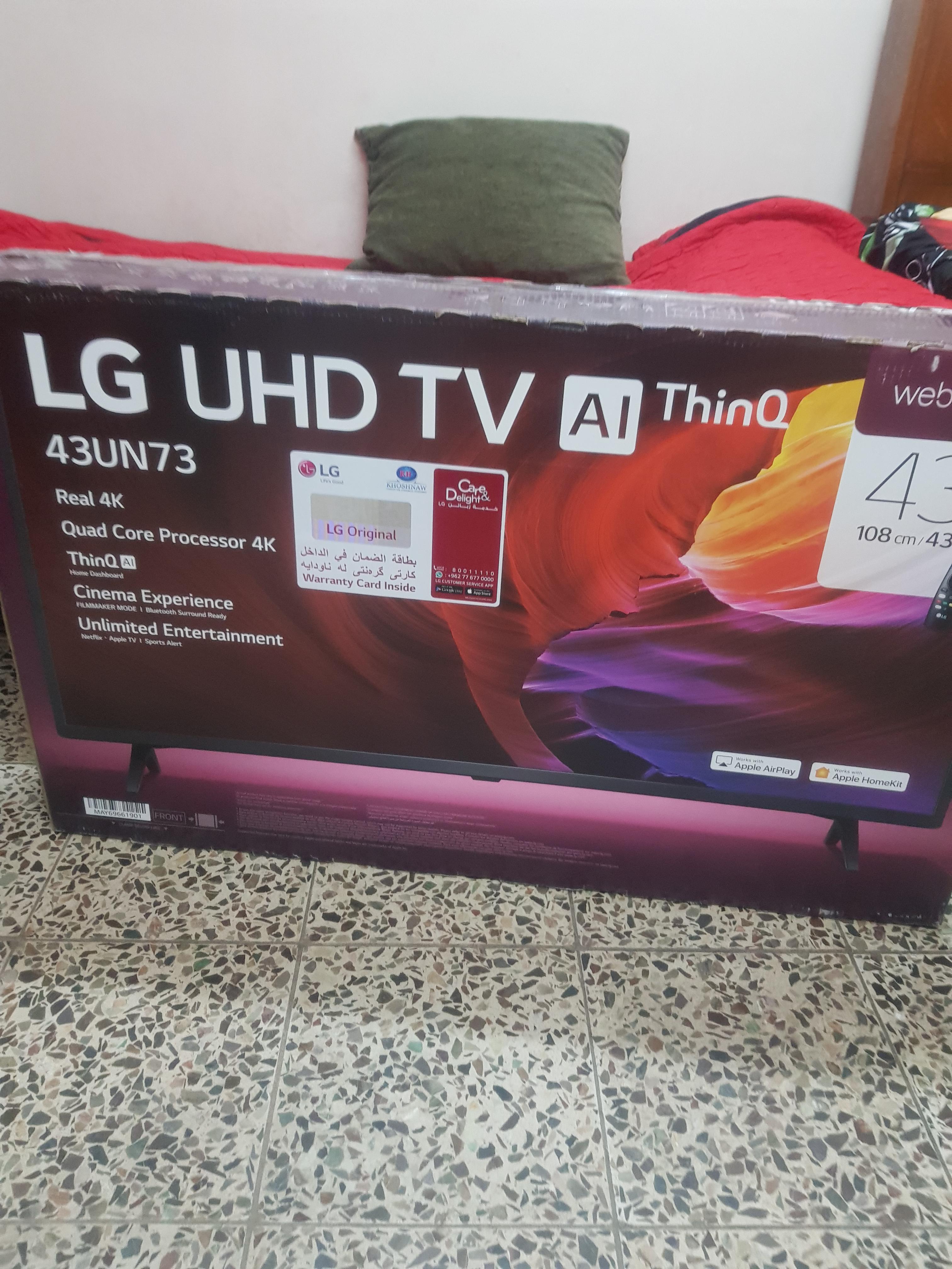 I got this Tv today and its LG 43UN7340PVC. My question is does it