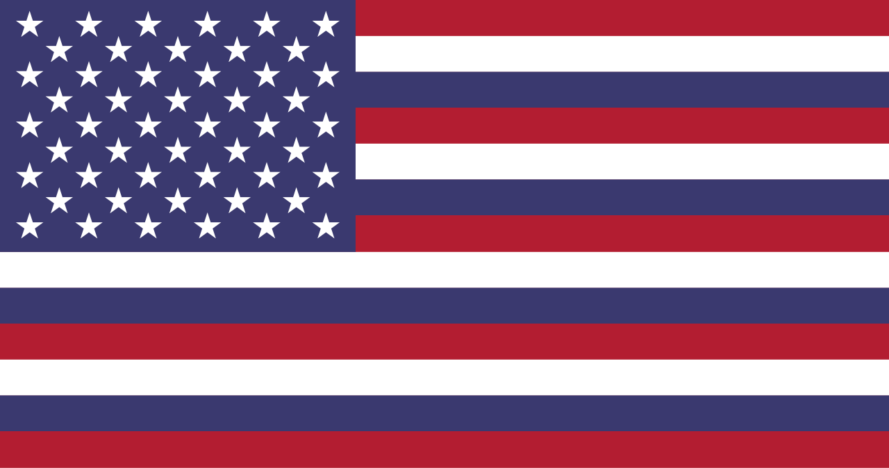 President Trump's proposed new US flag. (Columbus, Ohio, 2018
