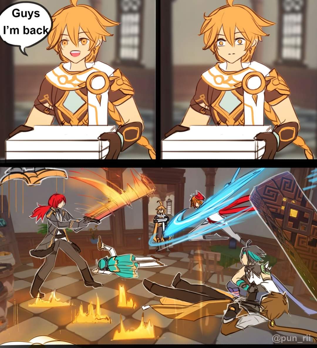 After a long time of teapot maintenance r/Genshin_Memepact