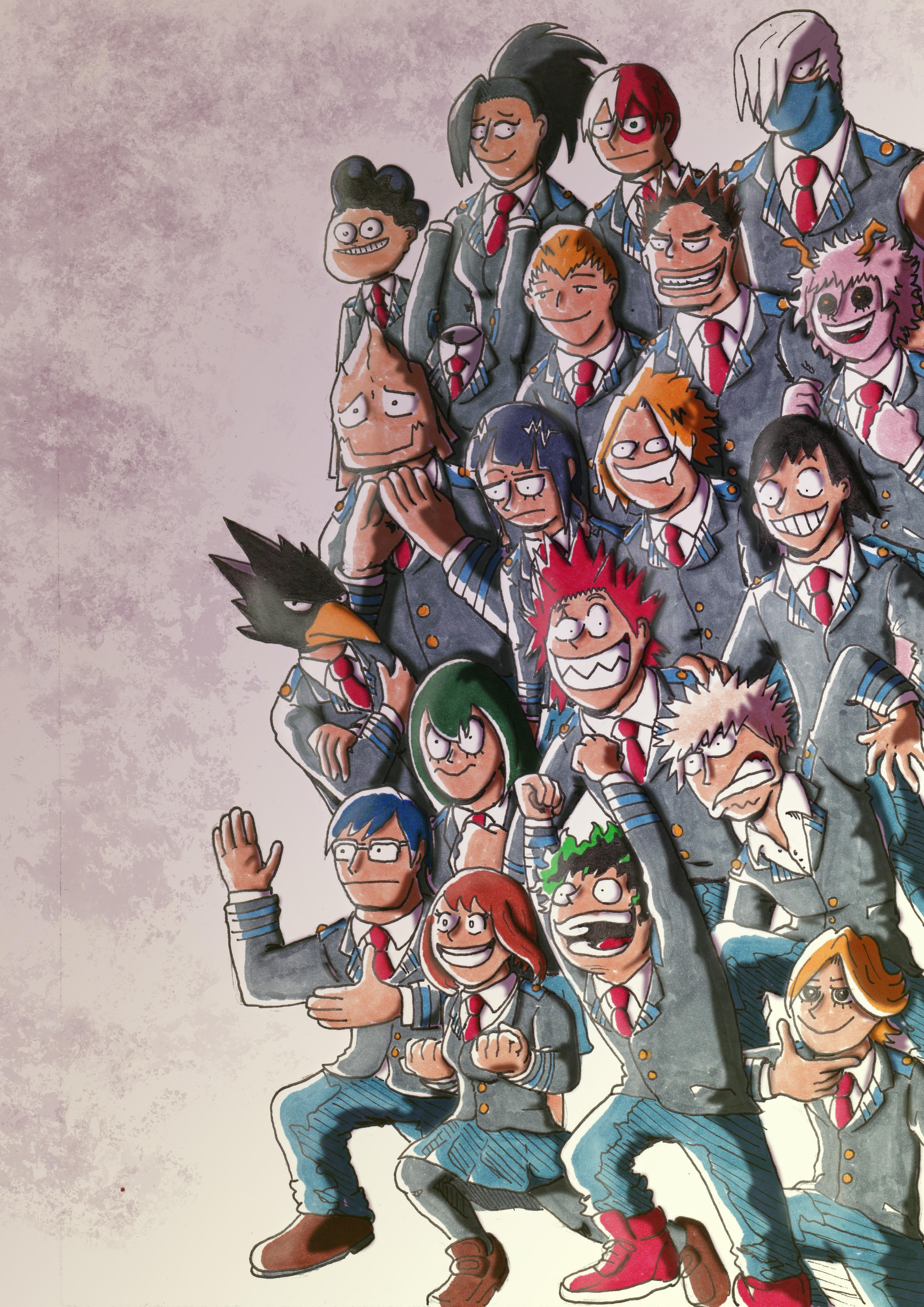 drew class 1a being a happy bunch r/BokuNoHeroAcademia