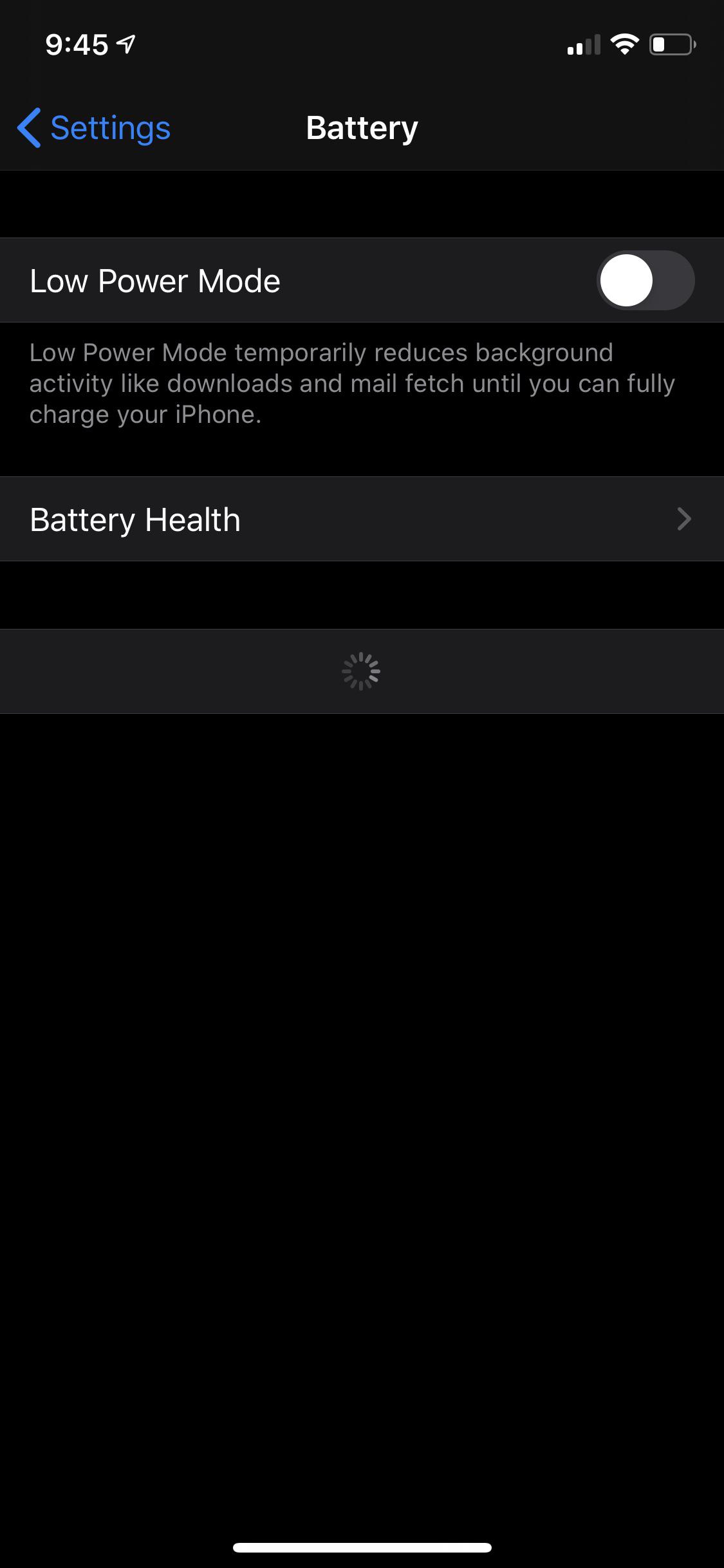 [Discussion] How do I fix my battery settings not loading? I try to