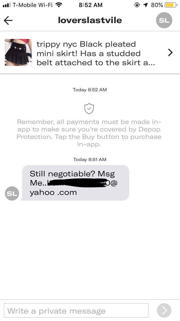 I’ve gotten multiple messages like this where people will send me their
