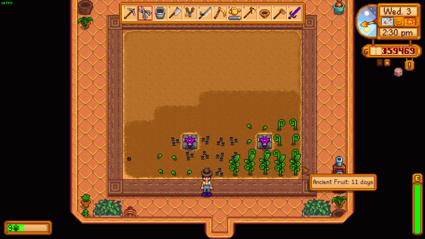 Making my greenhouse into an ancient fruit farm with starfruit as well