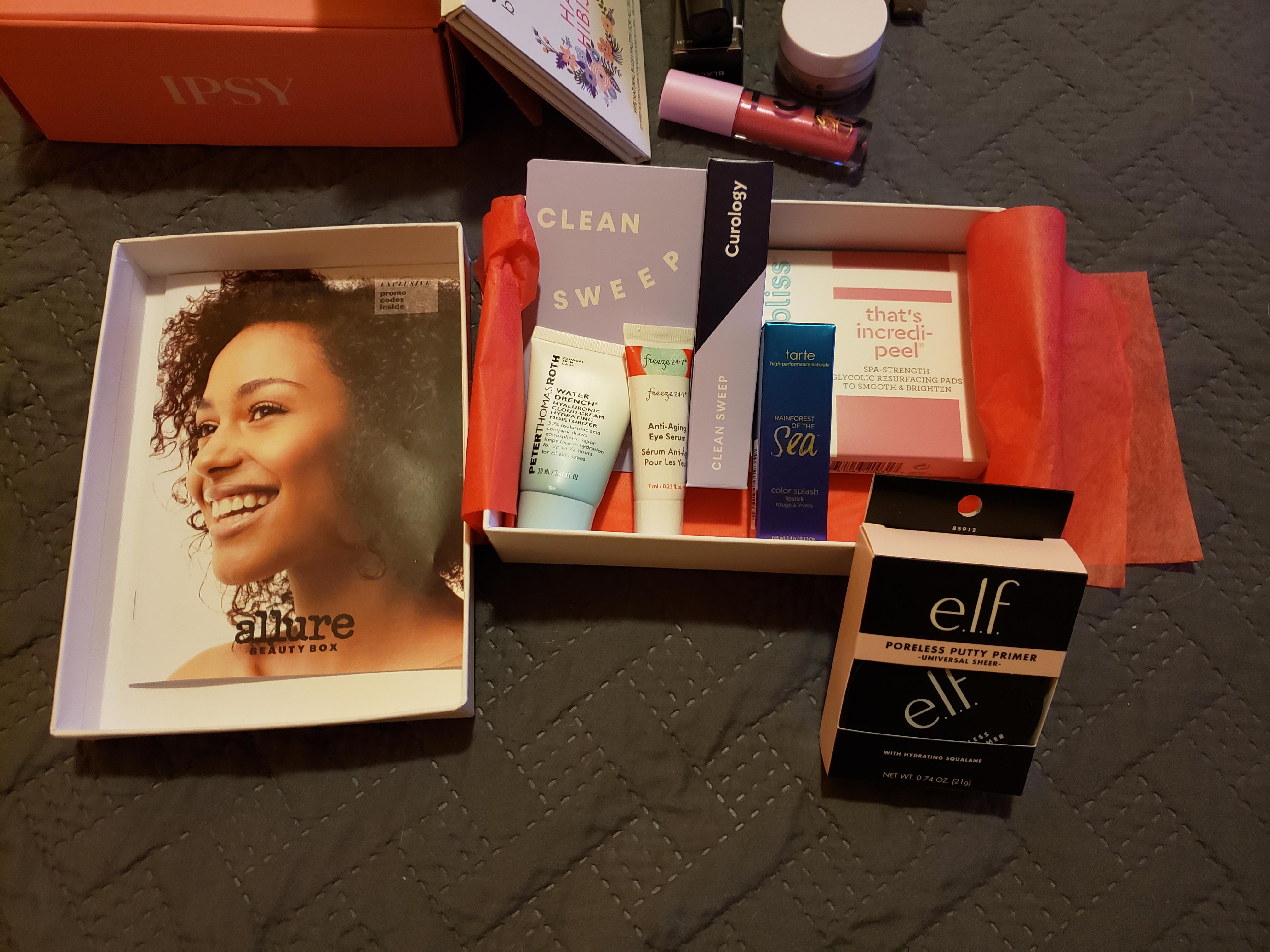 My November 2019 Allure Beauty Box through Amazon came today and I LOVE