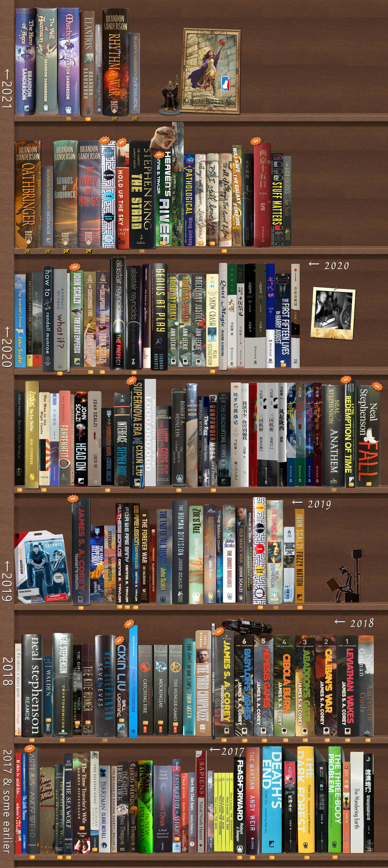 First person narrative hard science fiction books something like "The