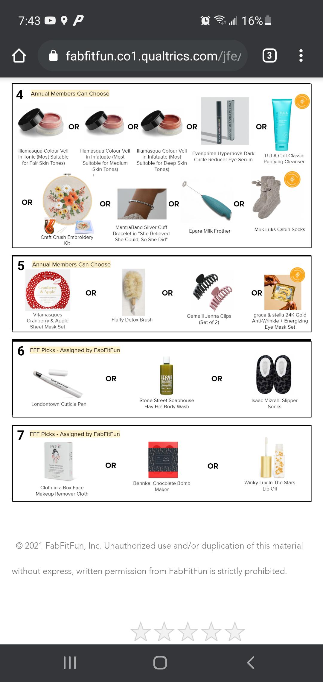 fabfitfun winter 2023 box spoilers Winter 2021 Quiz : R/Fabfitfun