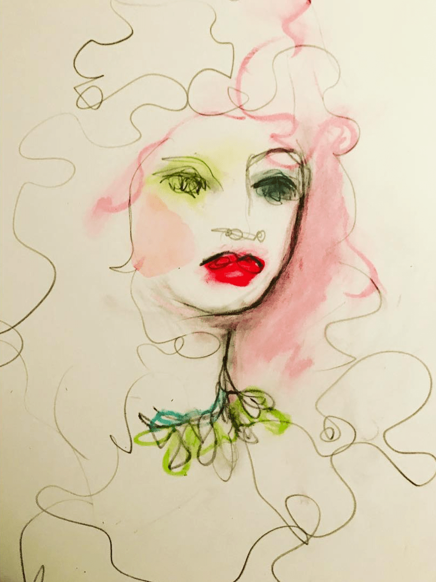 At A Glance, Jasper York, mixed media, 2017 r/Art