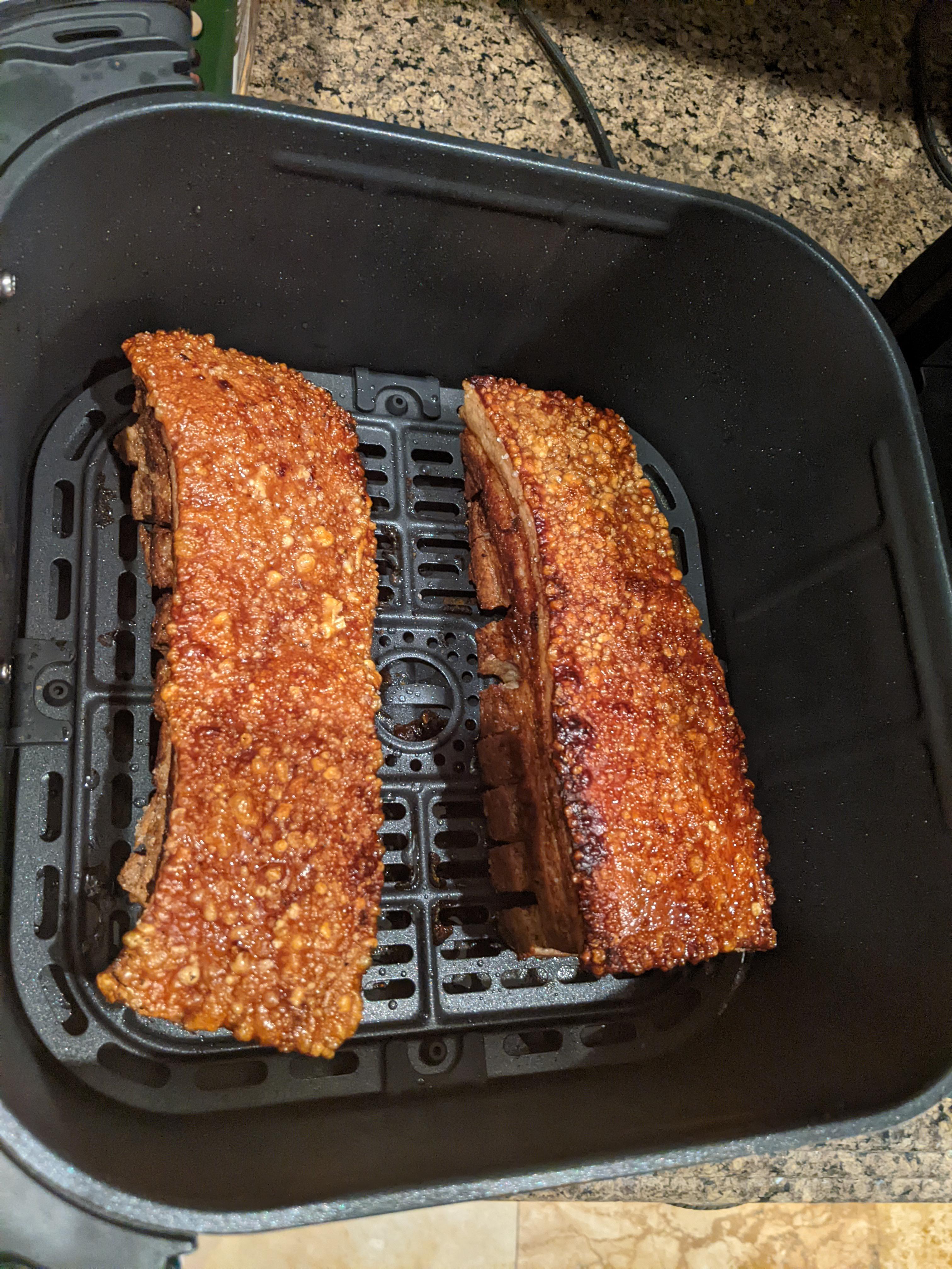 Air fryer lechon kawali. r/filipinofood