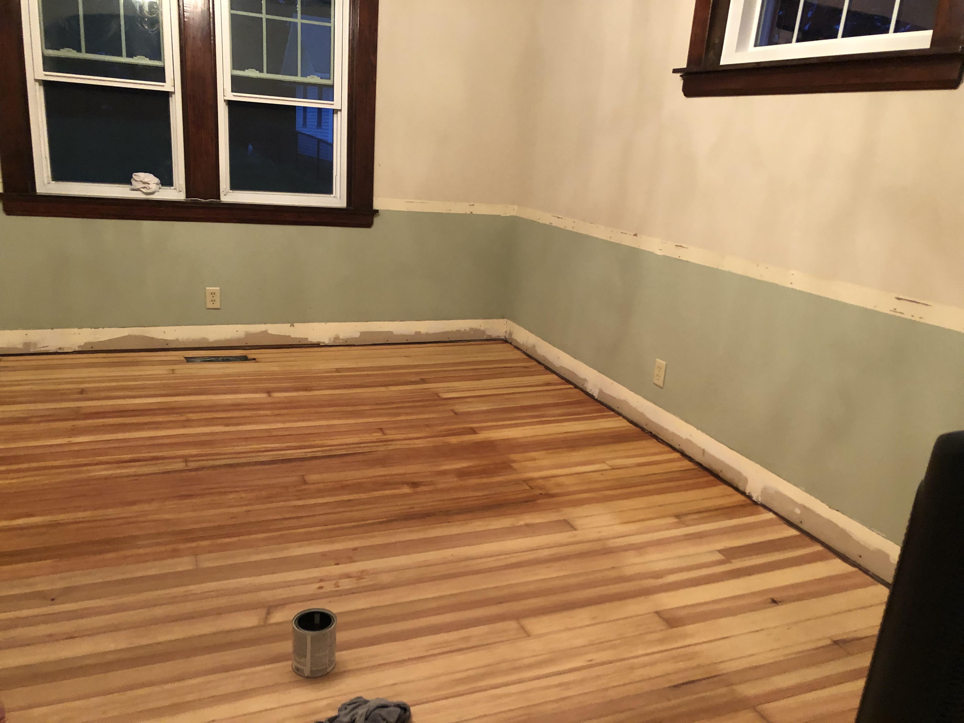 Used oil based polyurethane instead of water based. How do I remove the
