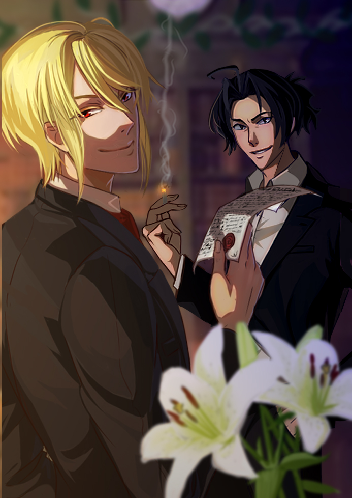 [OC] Selfindulgent fanart now that I've finished the anime. Would fic recs if people