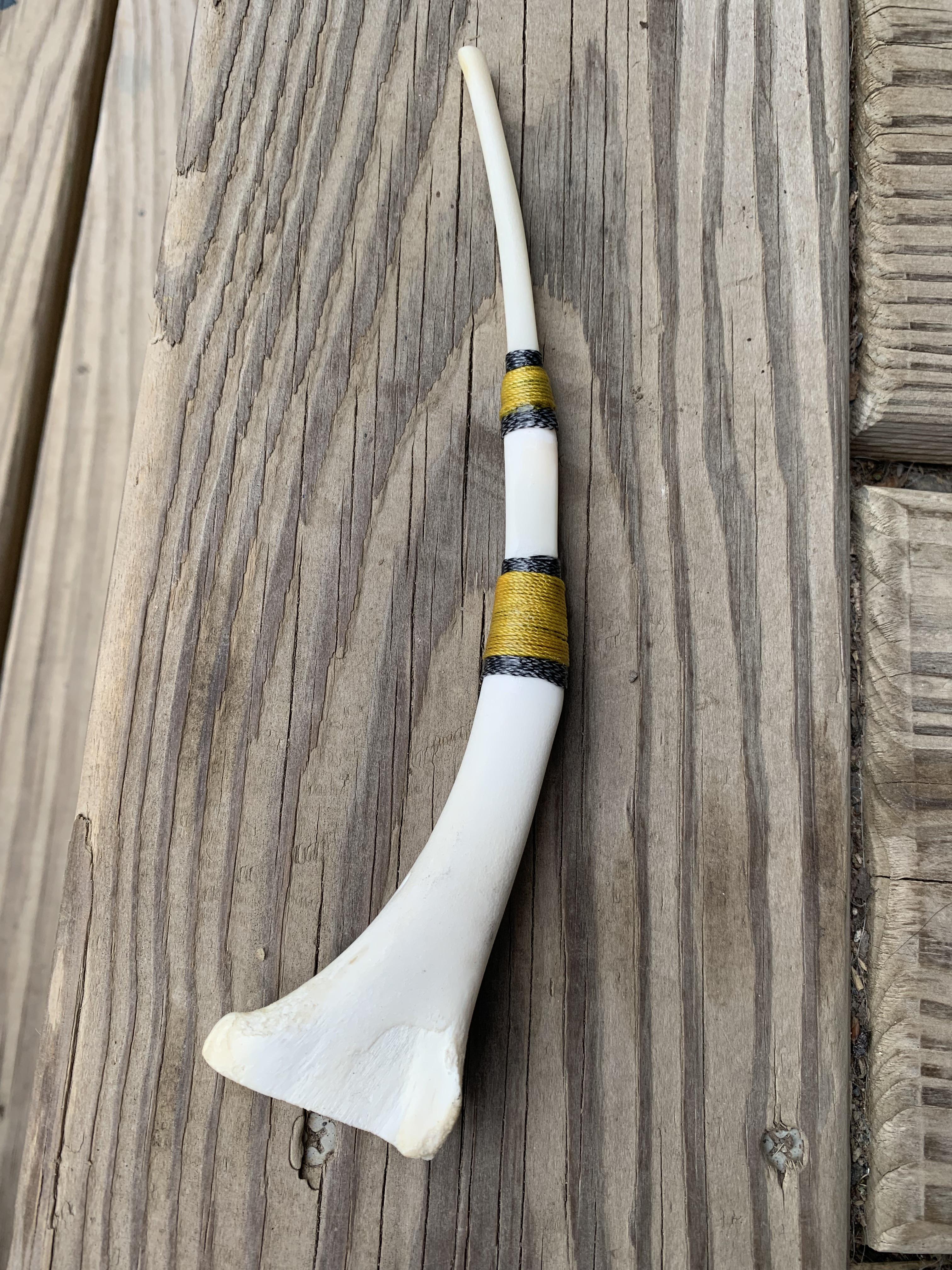 I made a Turkey call out of some turkey wing bones. r/turkeyhunting