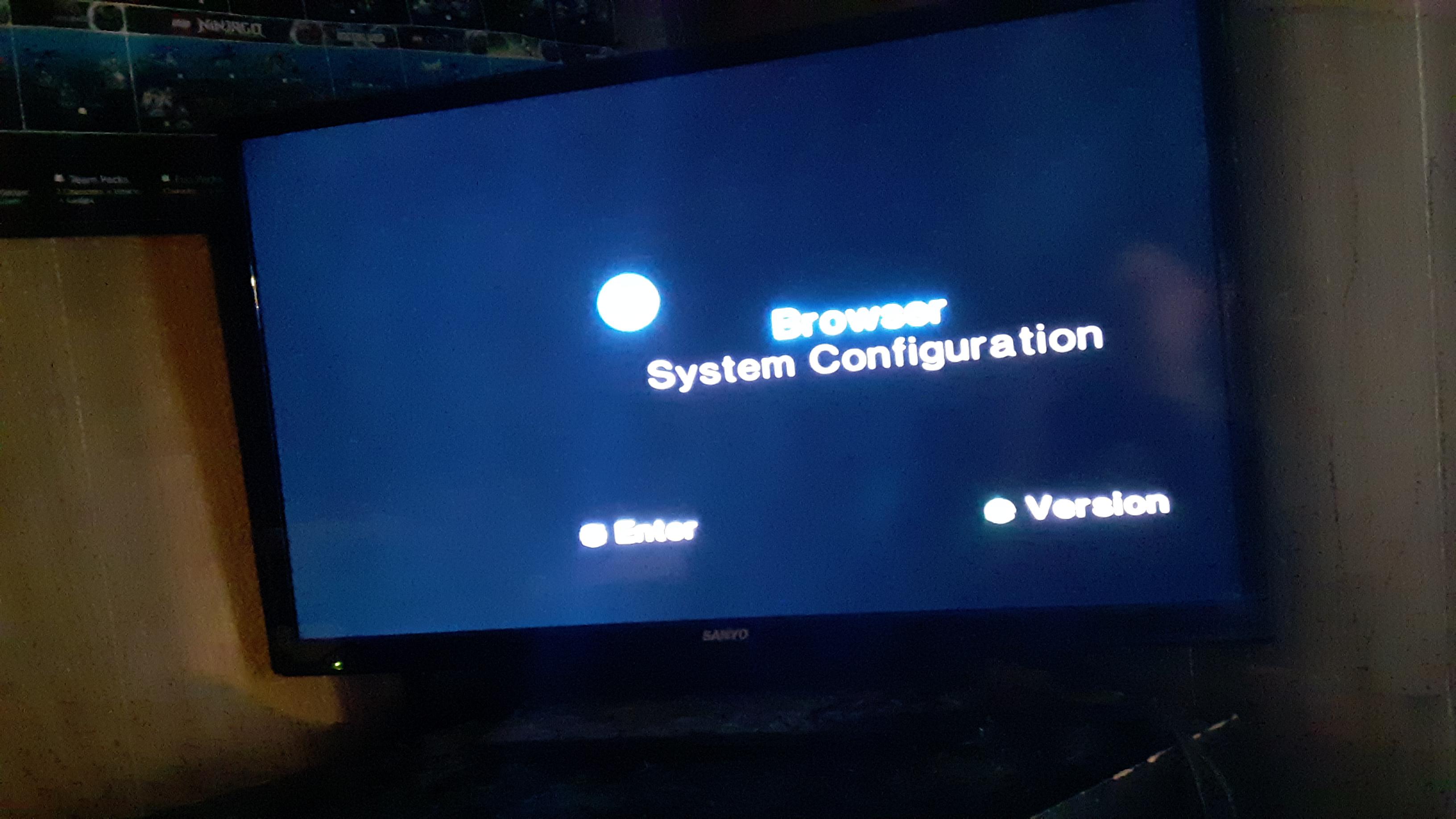 Should i be worried that the spinny thing on the menu is stuck? r/ps2