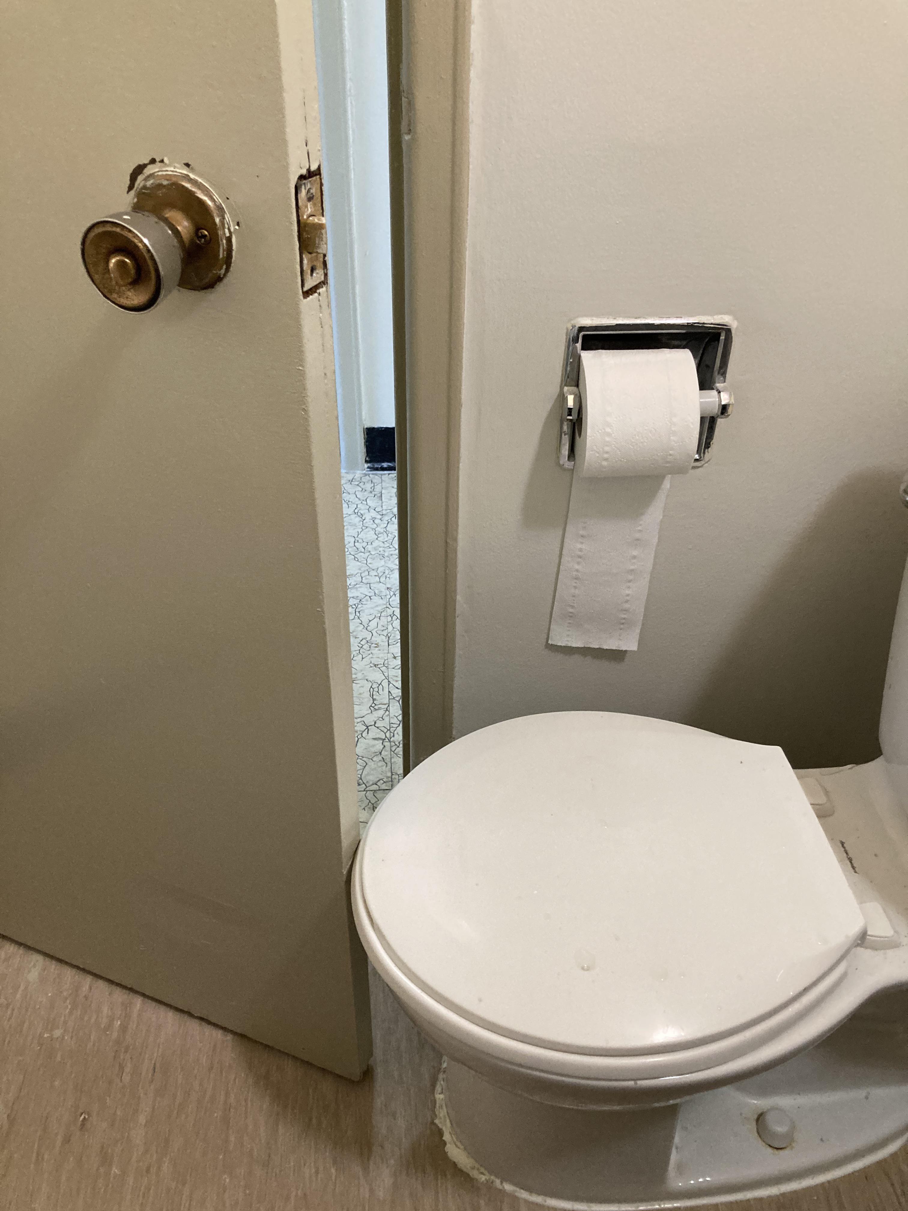Door doesn’t close to this bathroom, nice 😂 r/CrappyDesign