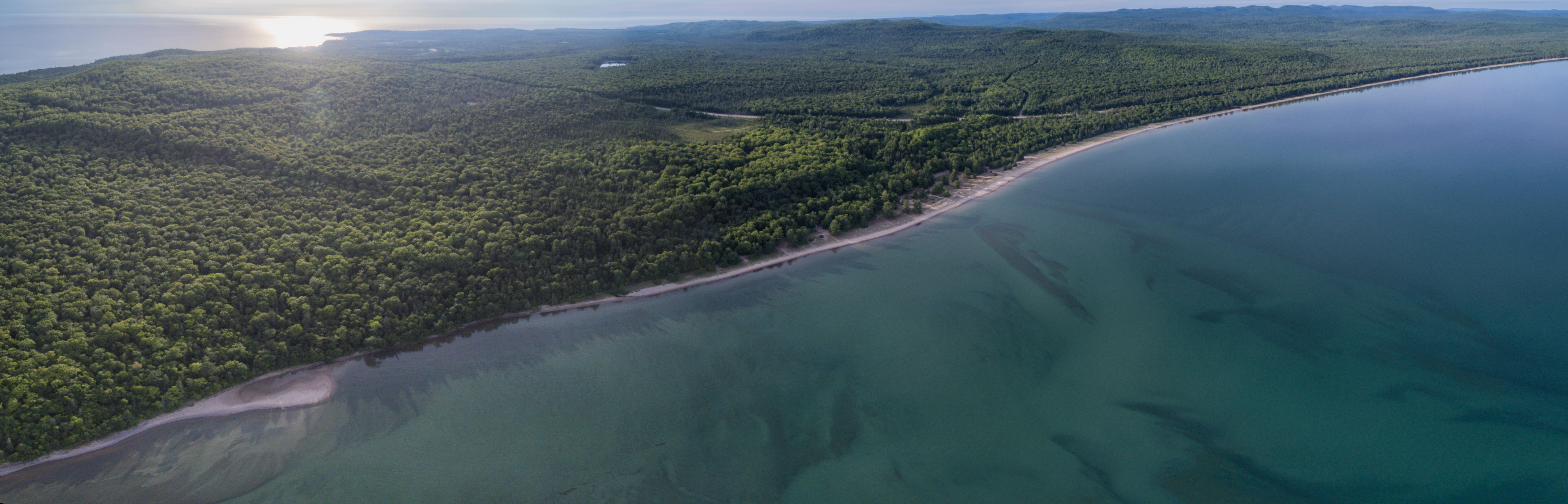 Thinking of the summer. My favourite beach, Pancake Bay Provincial Park