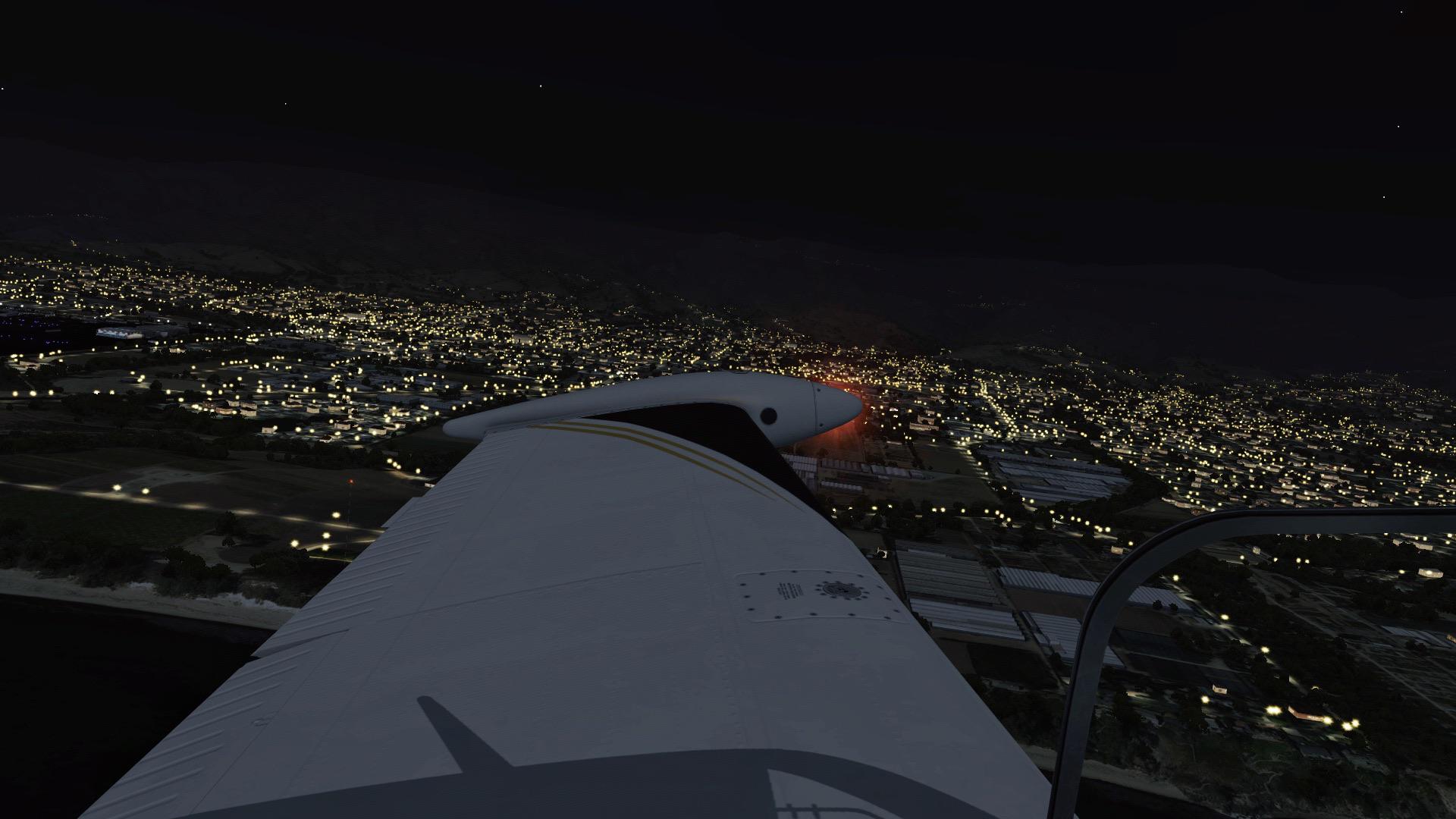 Dripping lights, paint the skies, all because of you 😣 r/flightsim
