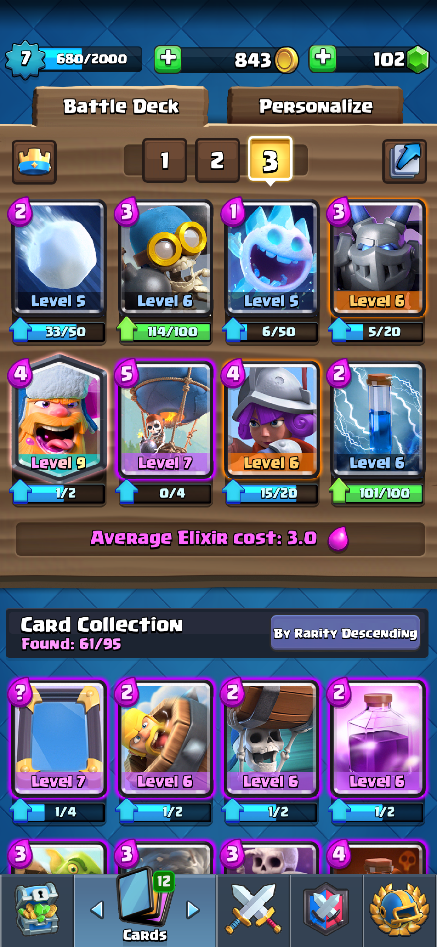 Any tips for my lumberloon deck? Im arena 8 2300 trophies ClashRoyale