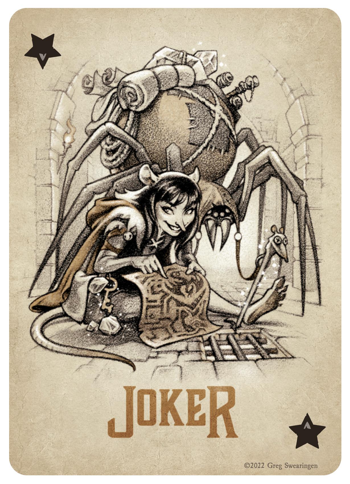 The Rogue Joker, by Greg Swearingen, Pencil with Digital Color, 2022