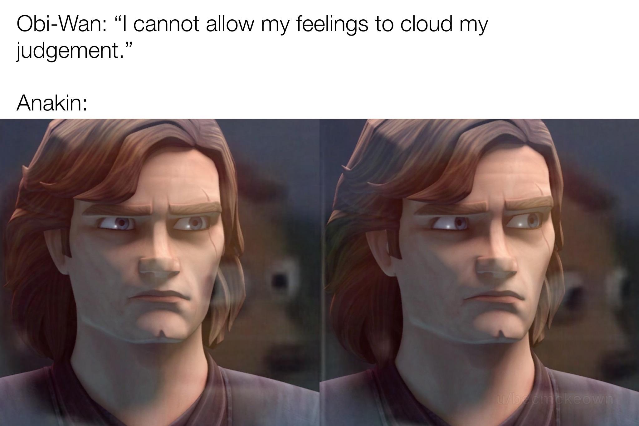 Meanwhile Anakin... PrequelMemes