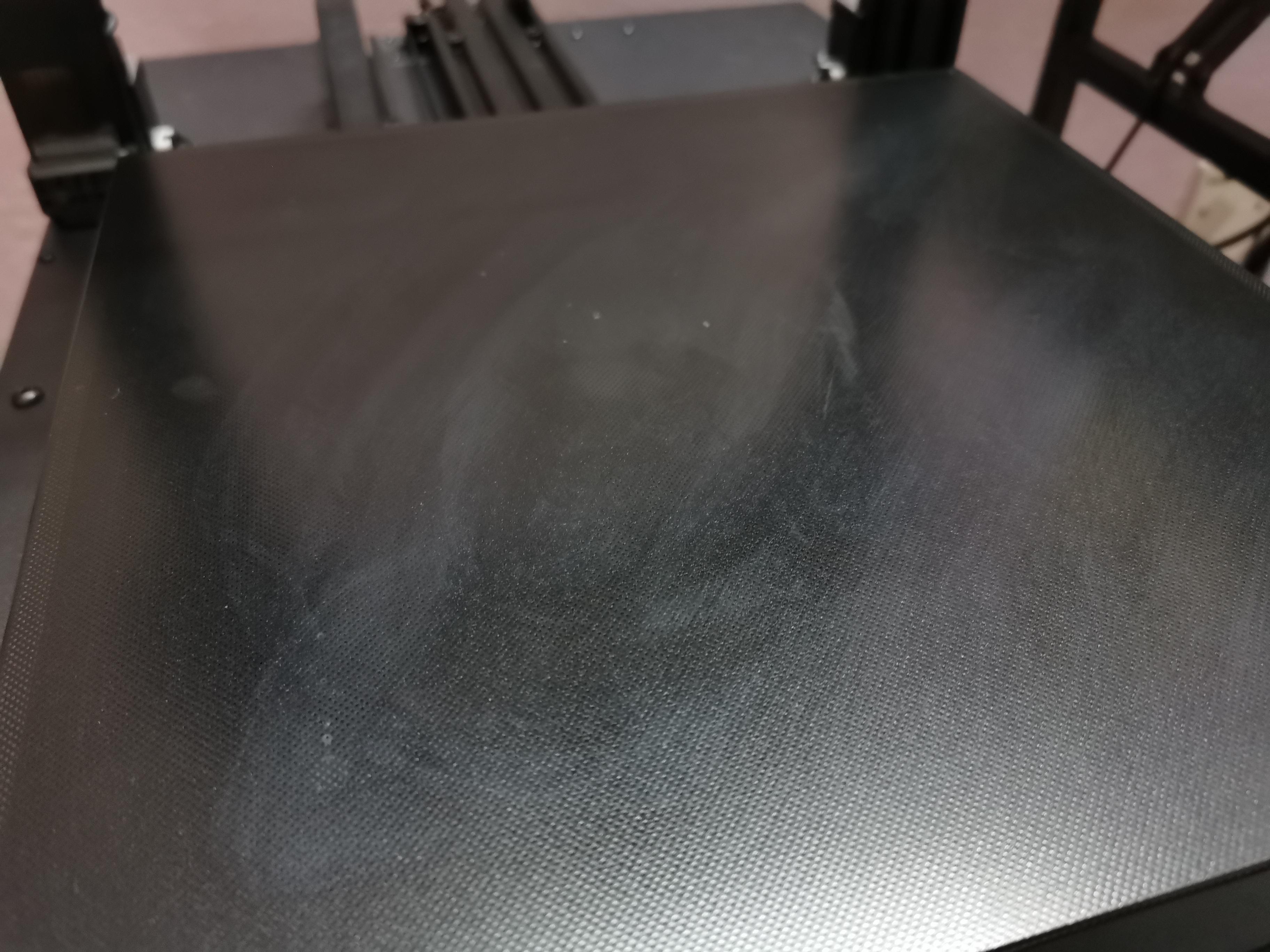 Sidewinder X2 Bed Coating Seemingly Damaged after cleaning with IPA : r