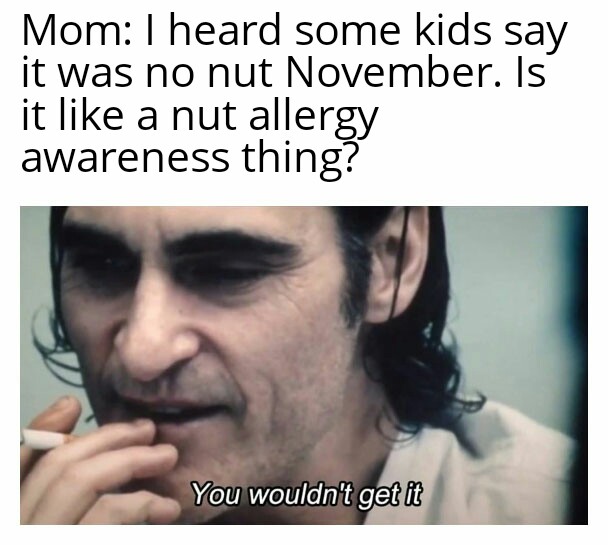 Nut allergy r/memes