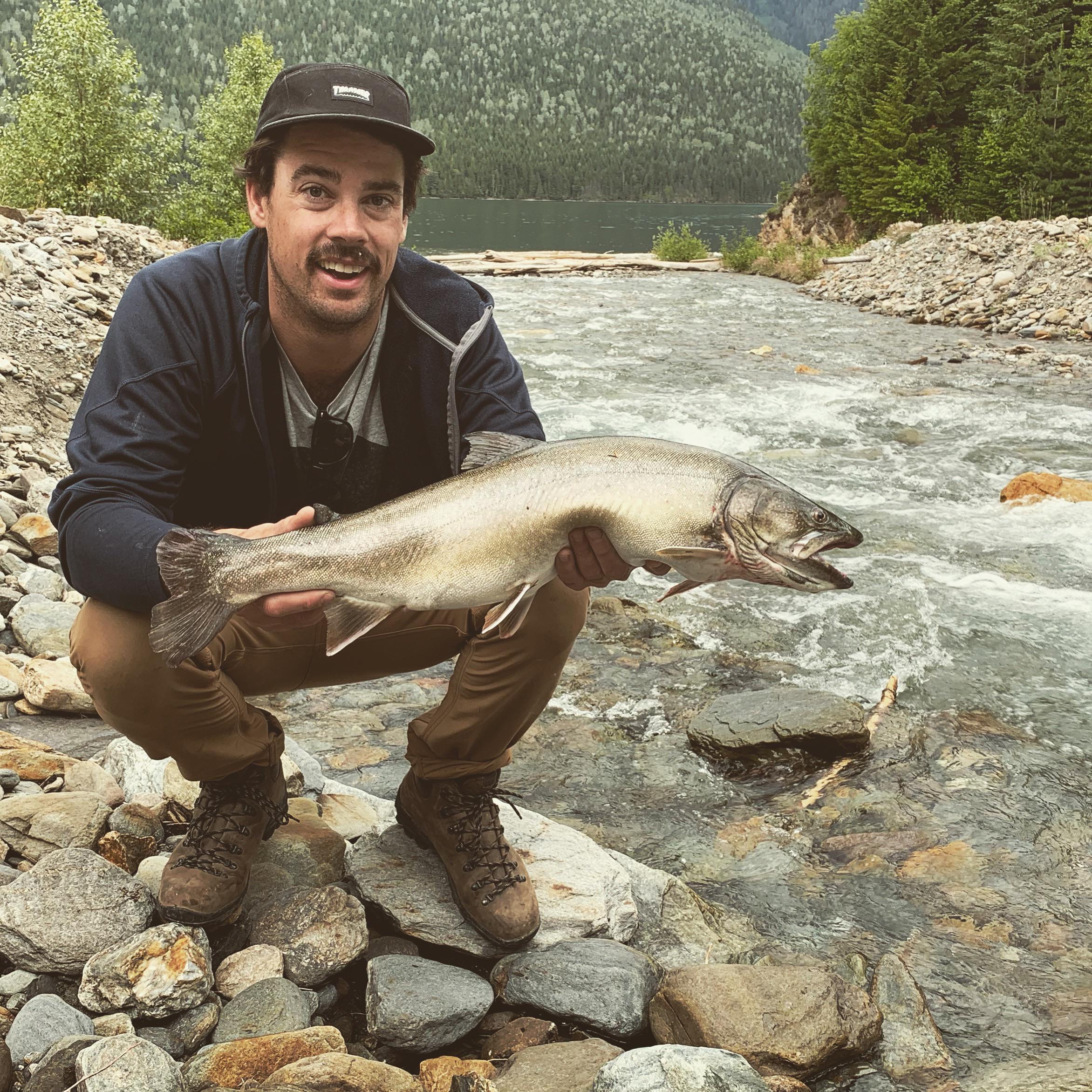 Big Girl Bull Trout in Lake Revelstoke! r/Fishing