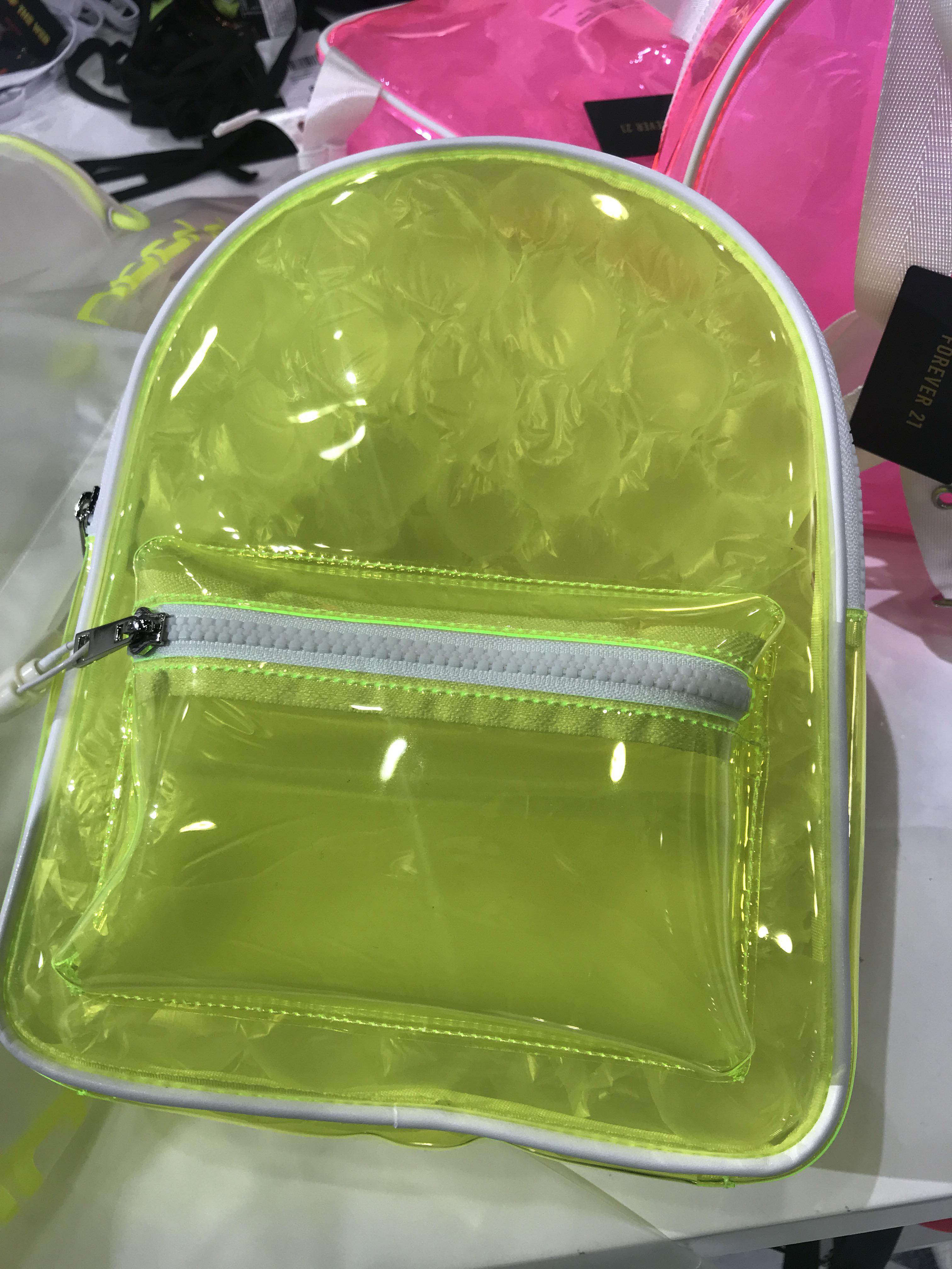 Would this count as a clear backpack? Or does it need to be like not