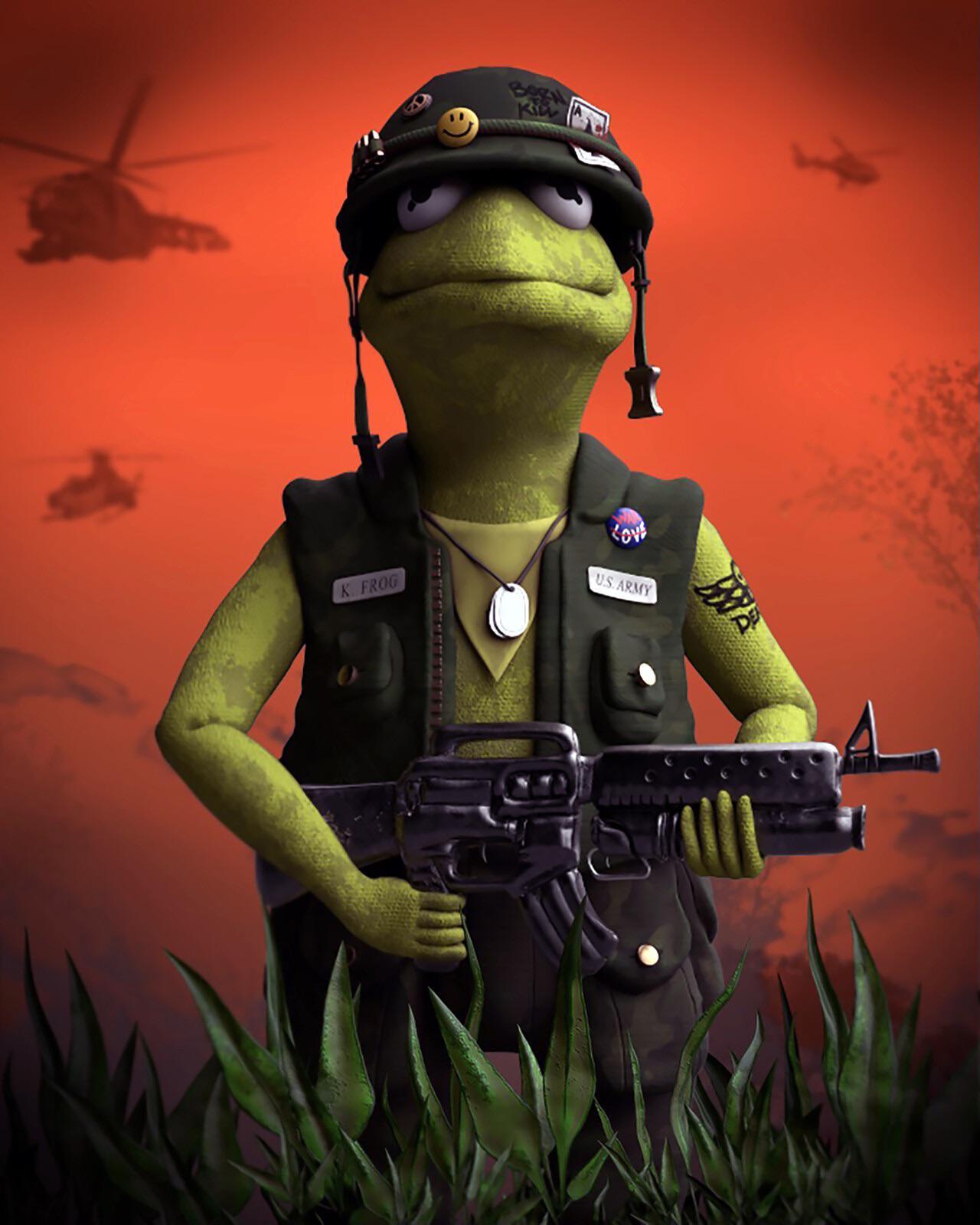 FROGS with GUNS