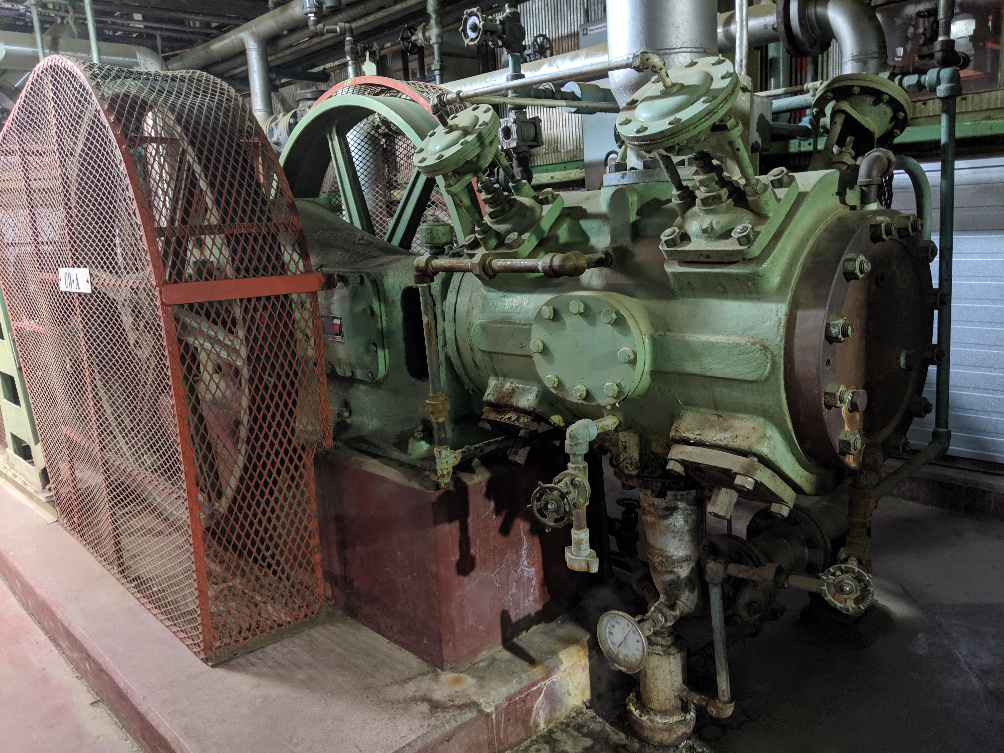 50's era Worthington air compressor (steam turbine driven) r/MachinePorn