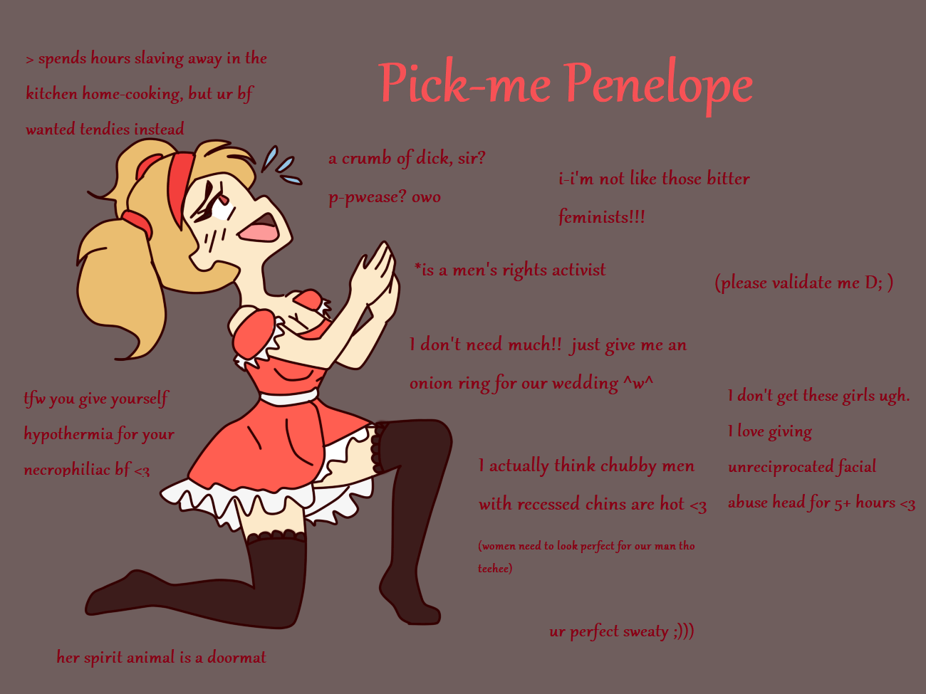 MEME Pickme Penelope Pinkpill_Lore
