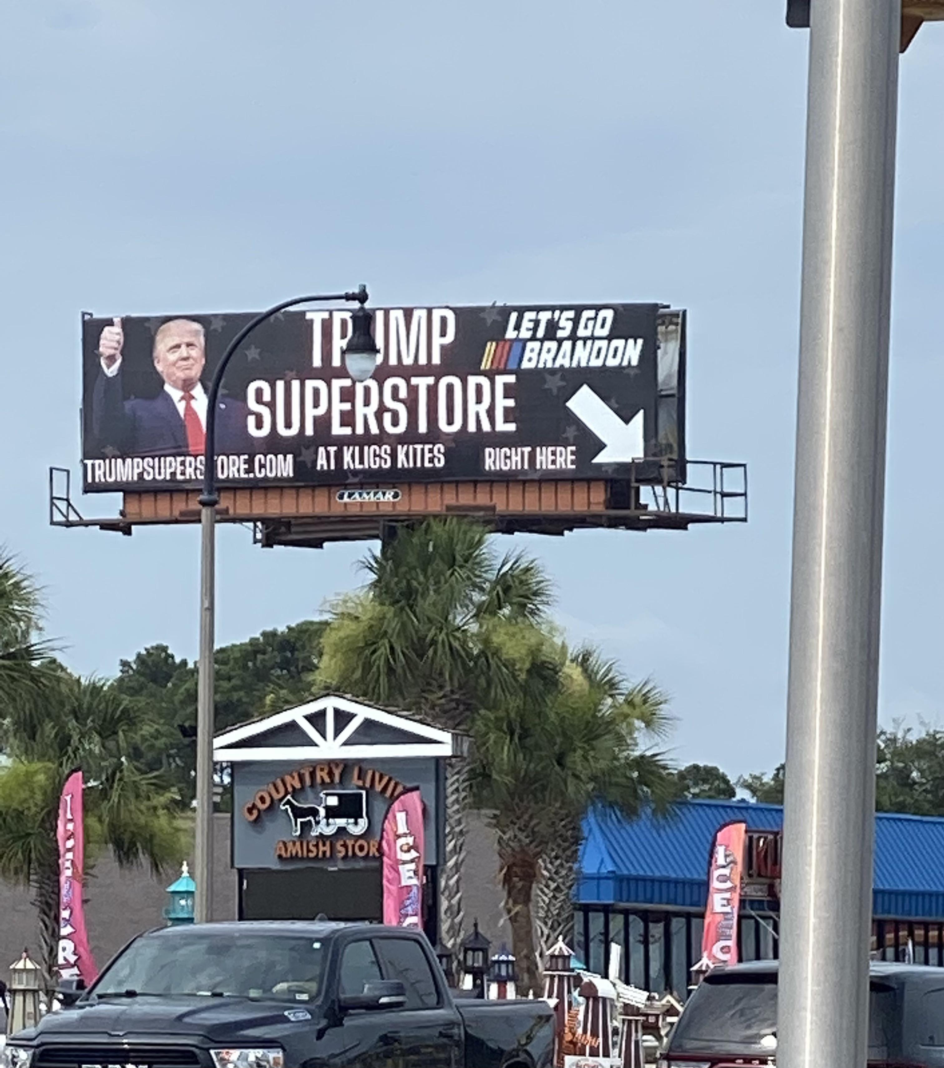 [OC] Trump Superstore, Myrtle Beach SC pics