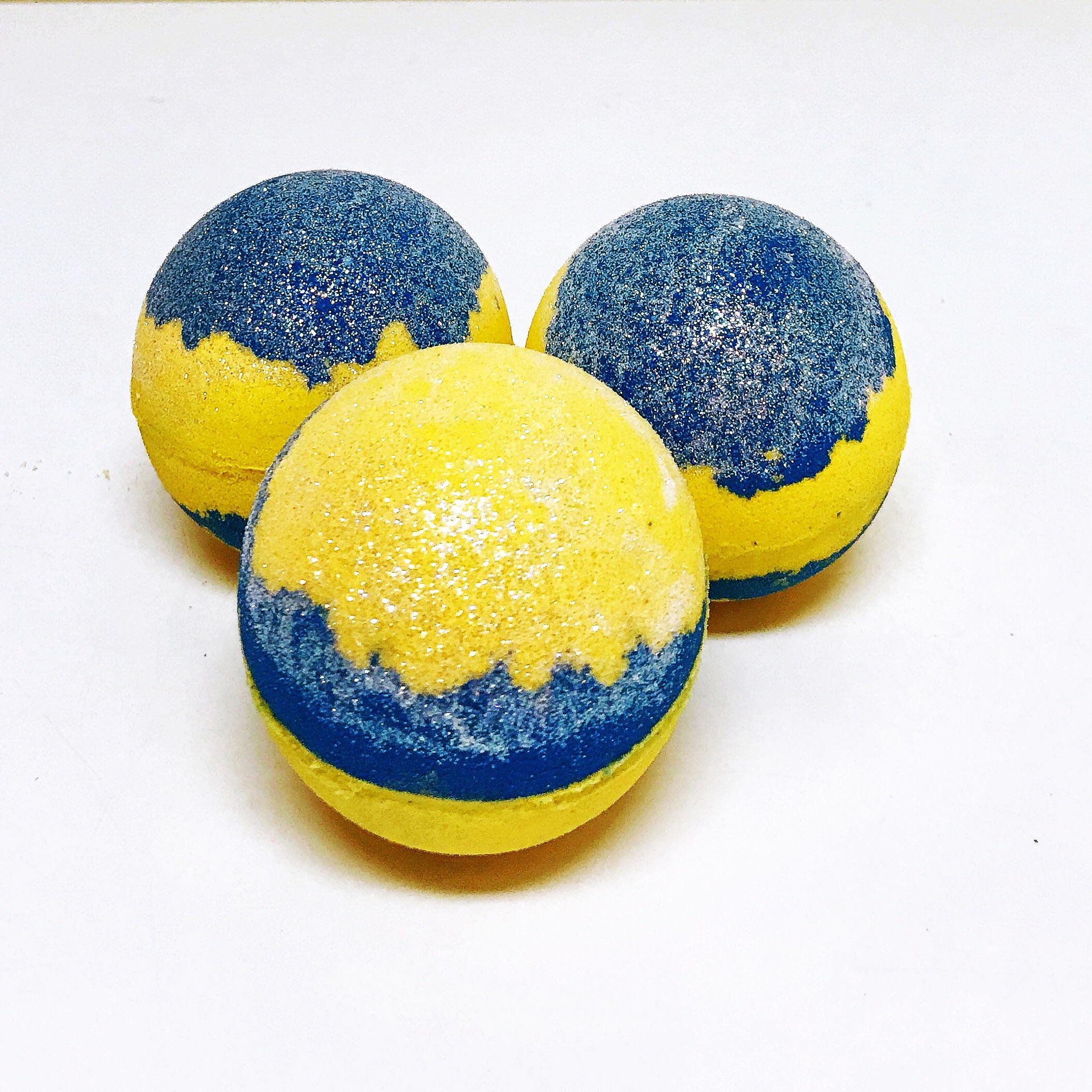 Sunshine Blue bath bomb r/BathBomb