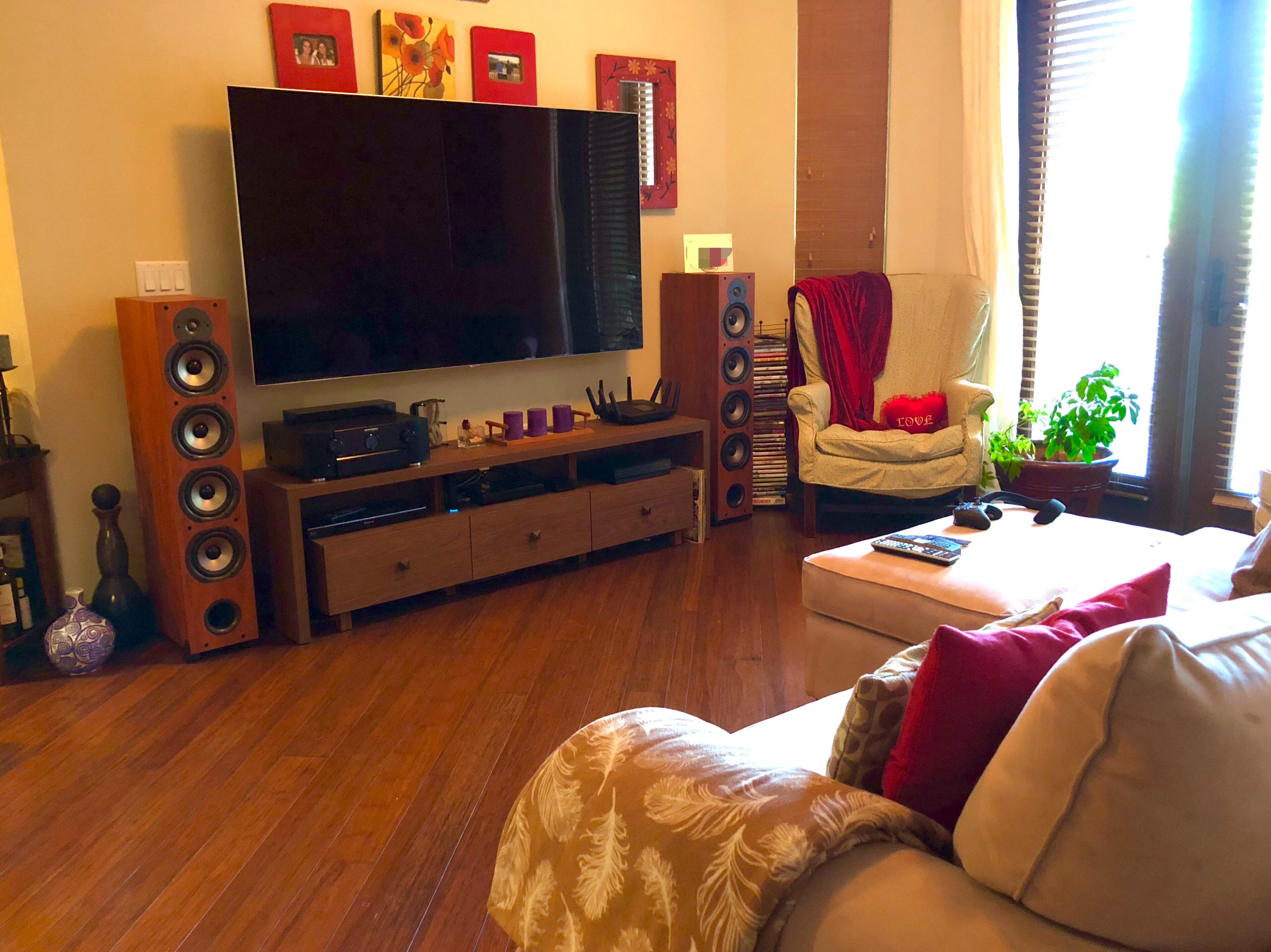 Moved to a small apartment for a little while and had to downgrade to a