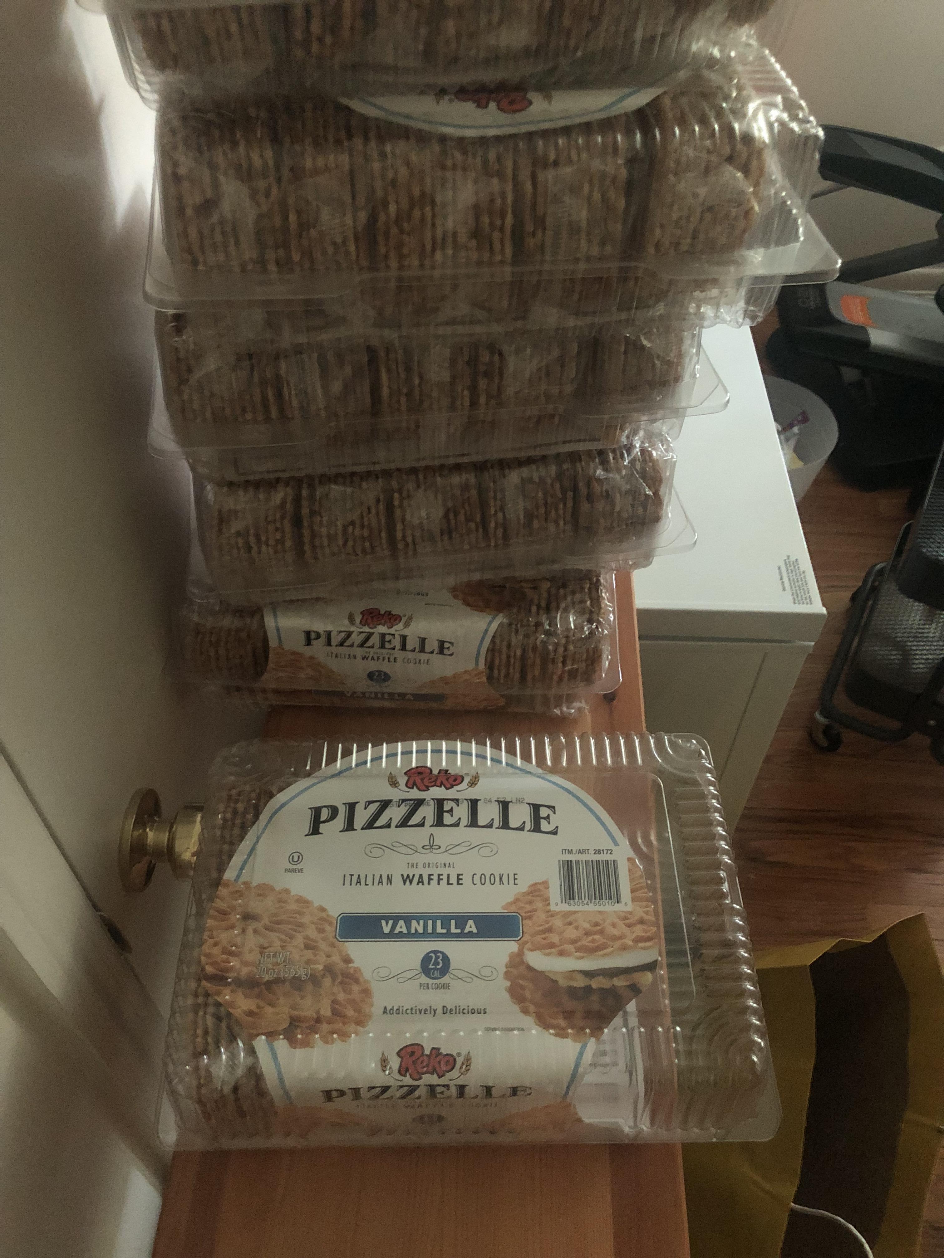 These low calorie waffles are amazing snacks, one bag is like 230