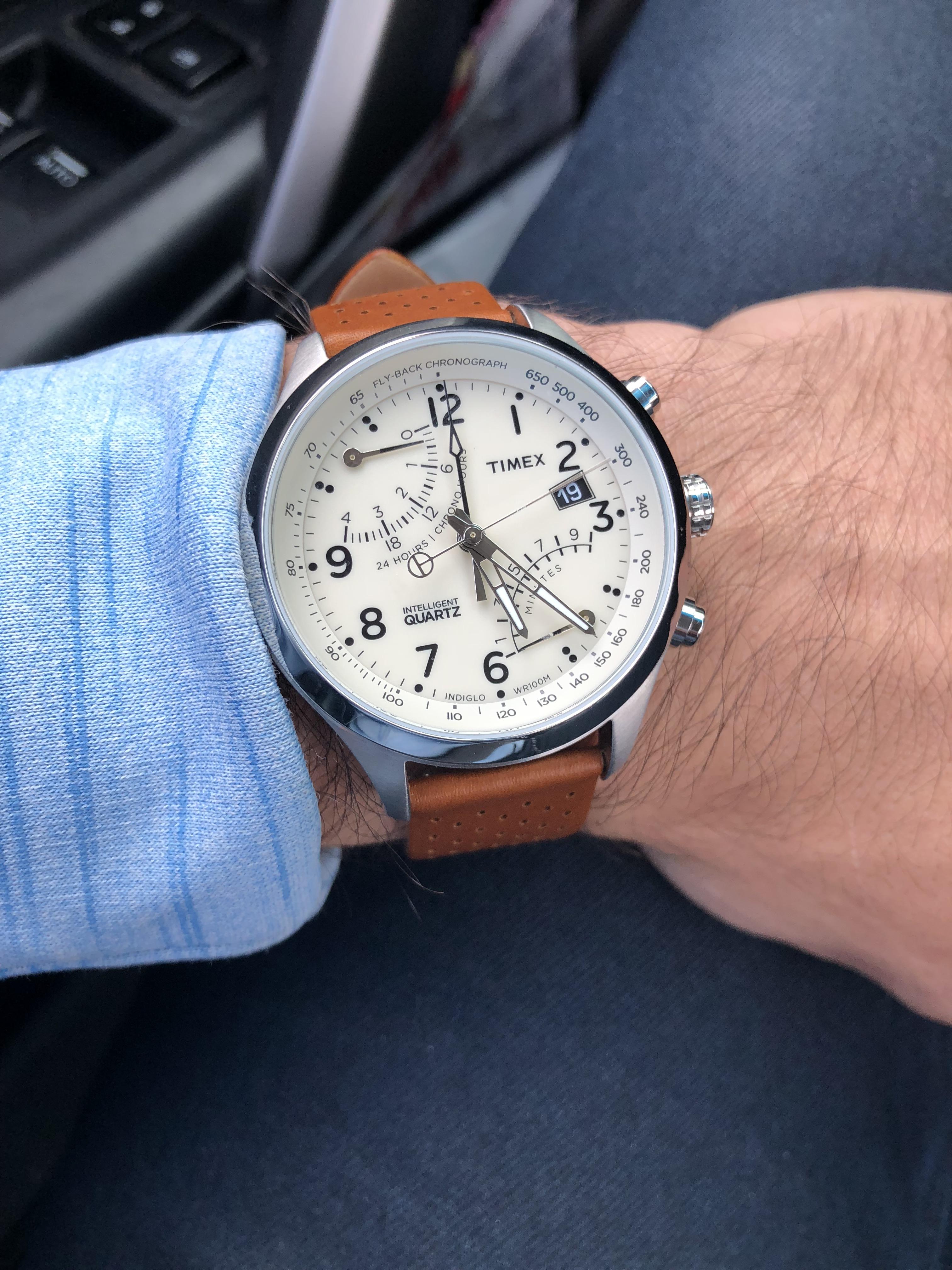 [Timex Flyback Chronograph] My first step into the world of Watches