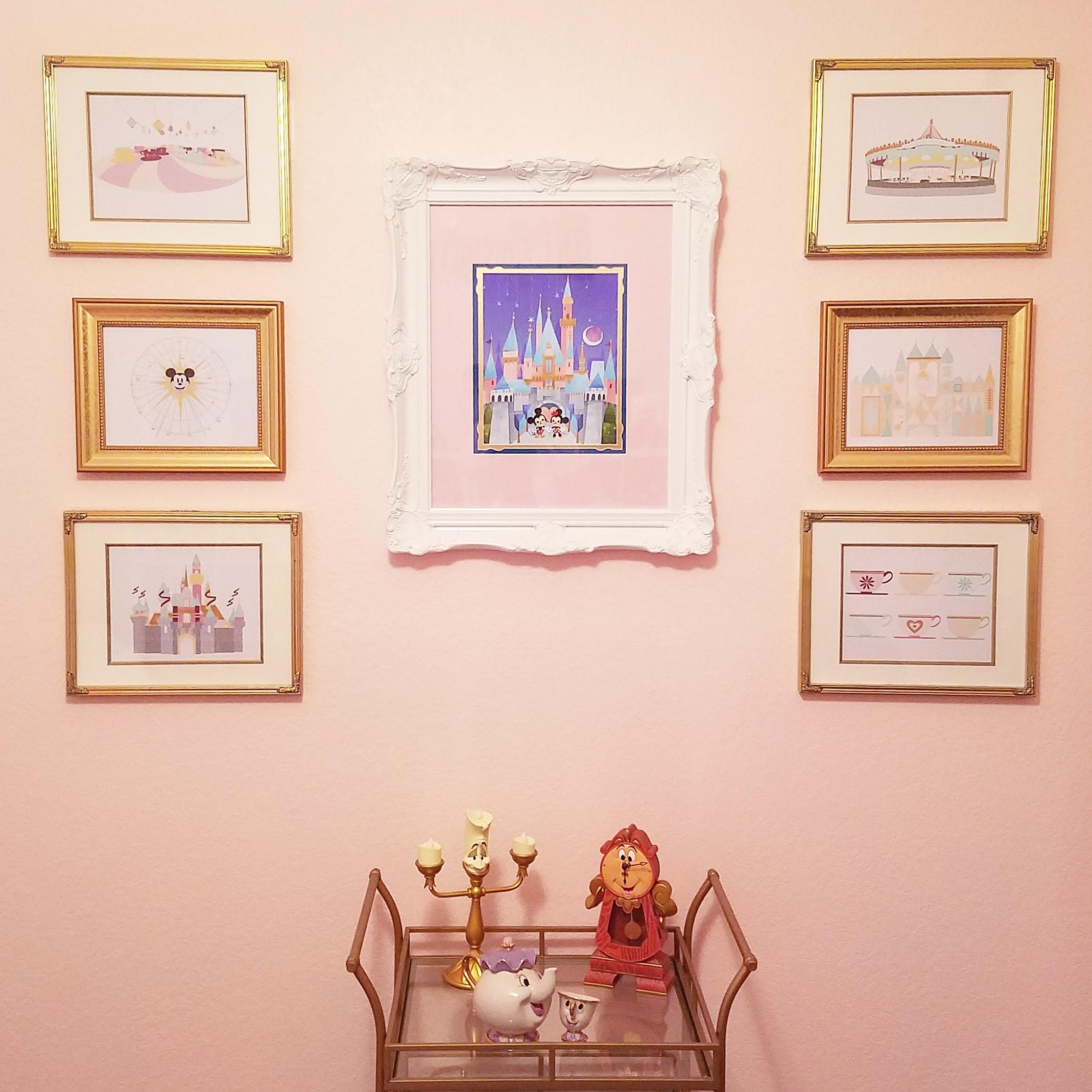 Finally got to framing and hanging some of my Disney art! r/disney