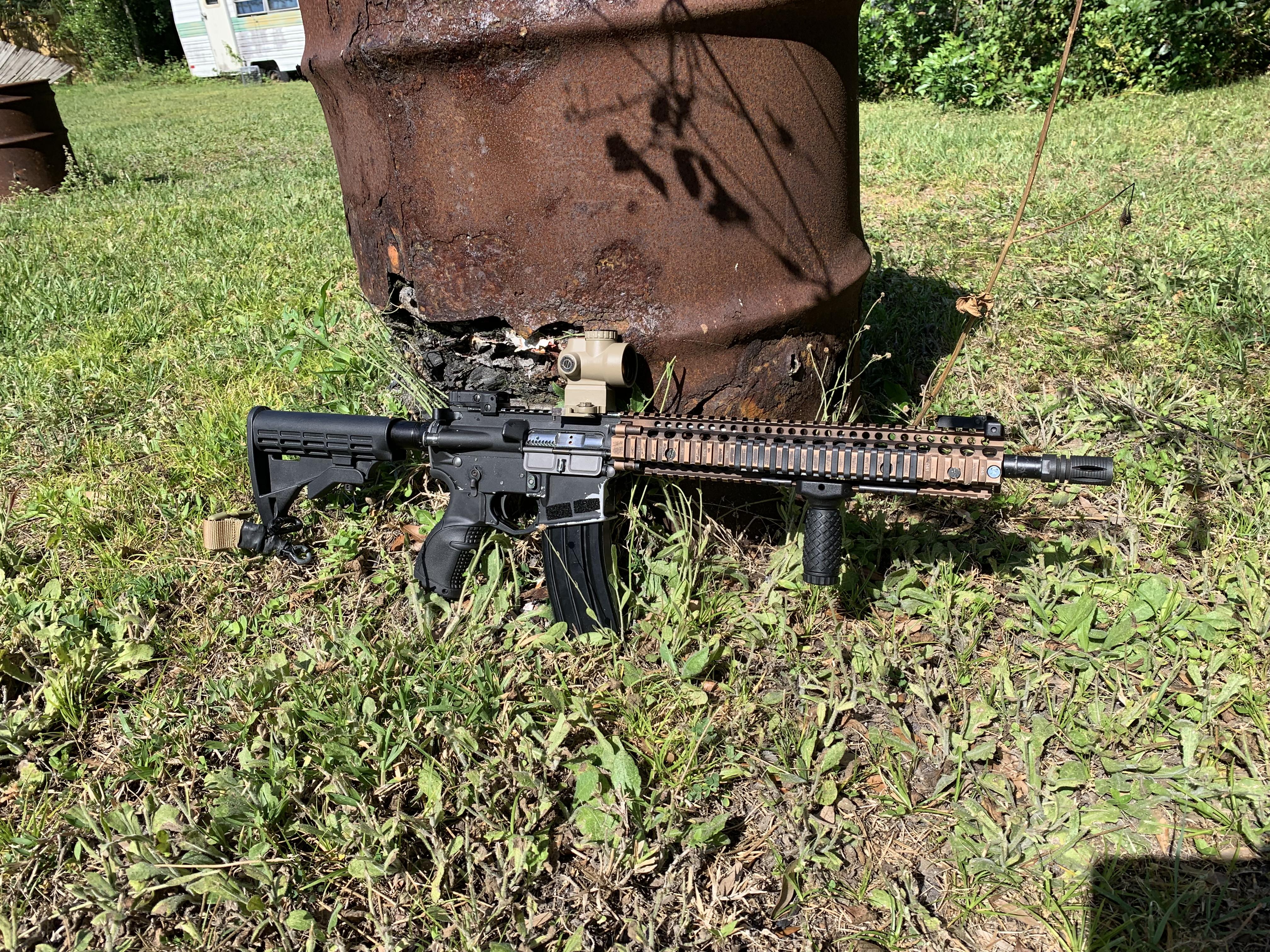 The Element AGR grip is the best M4 pistol grip. Hands down. I highly