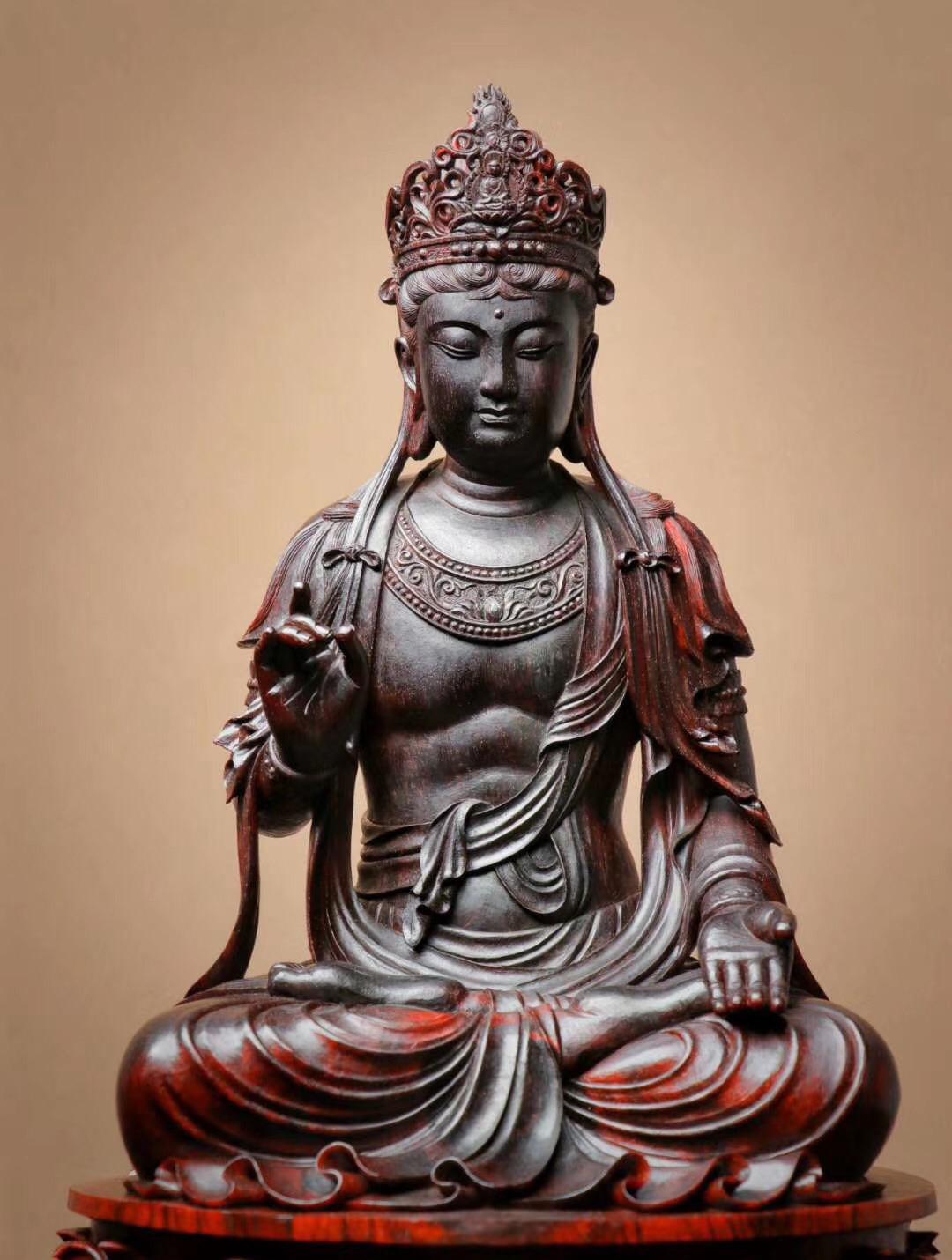 Wooden Antique Guan Yin Statues r/Buddhism